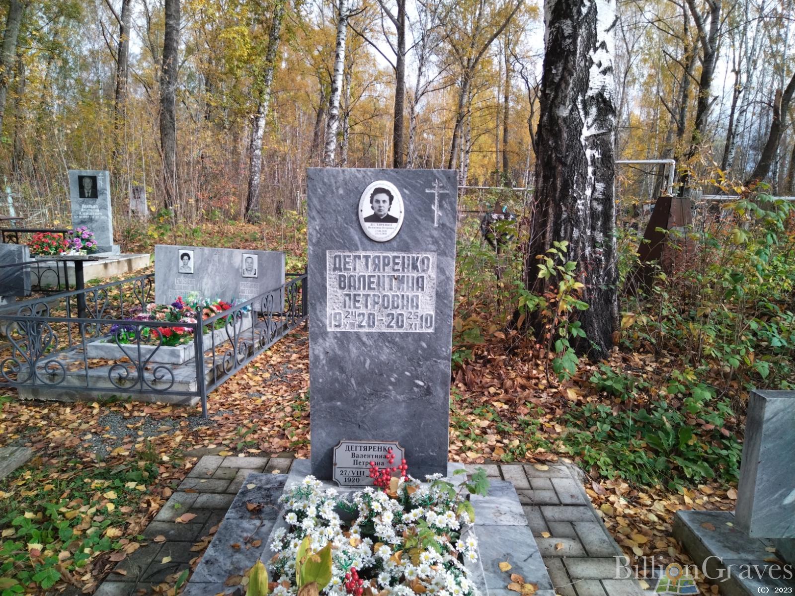 Дегтяренко Валентина Петровна