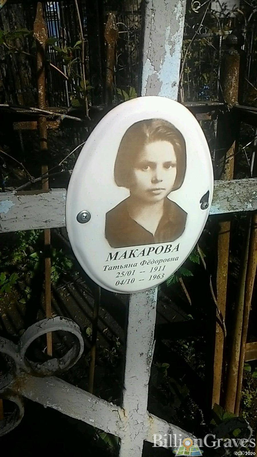 Макарова Татьяна Фёдоровна