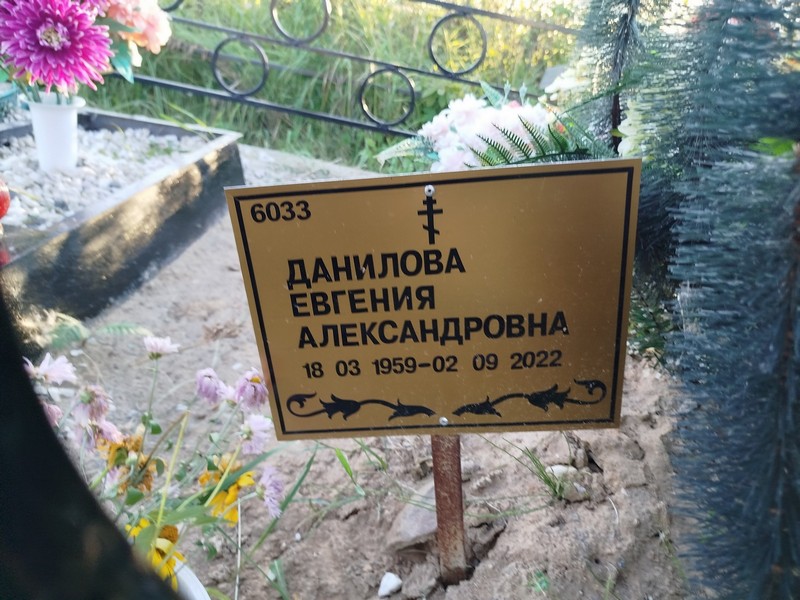 Данилова Евгения Александровна