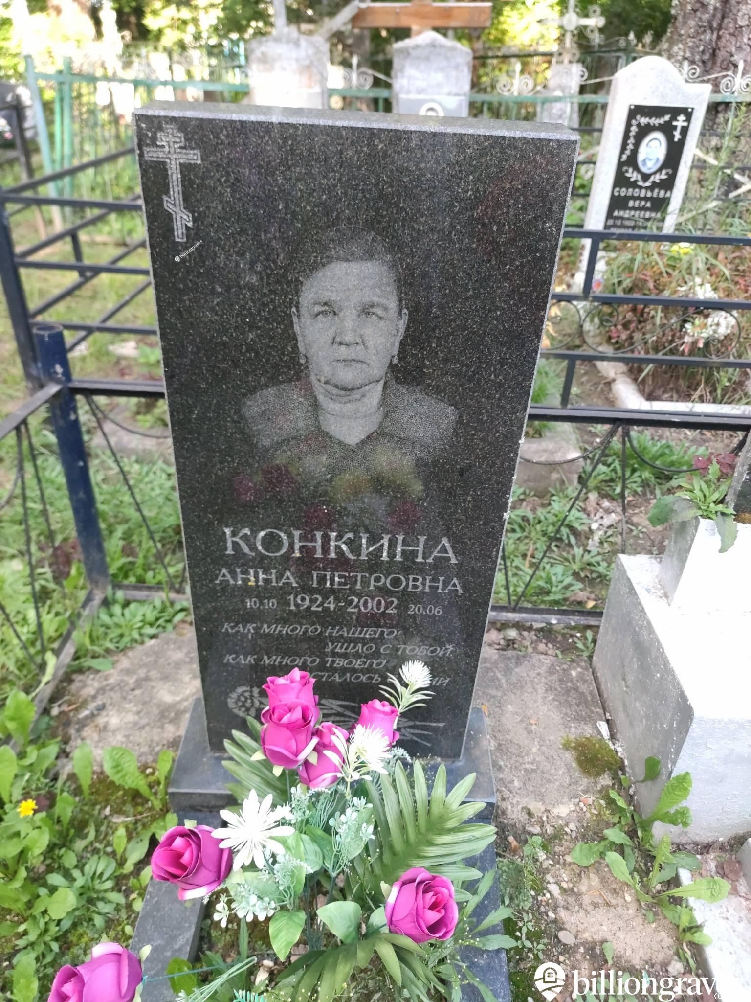 Конкина Анна Петровна