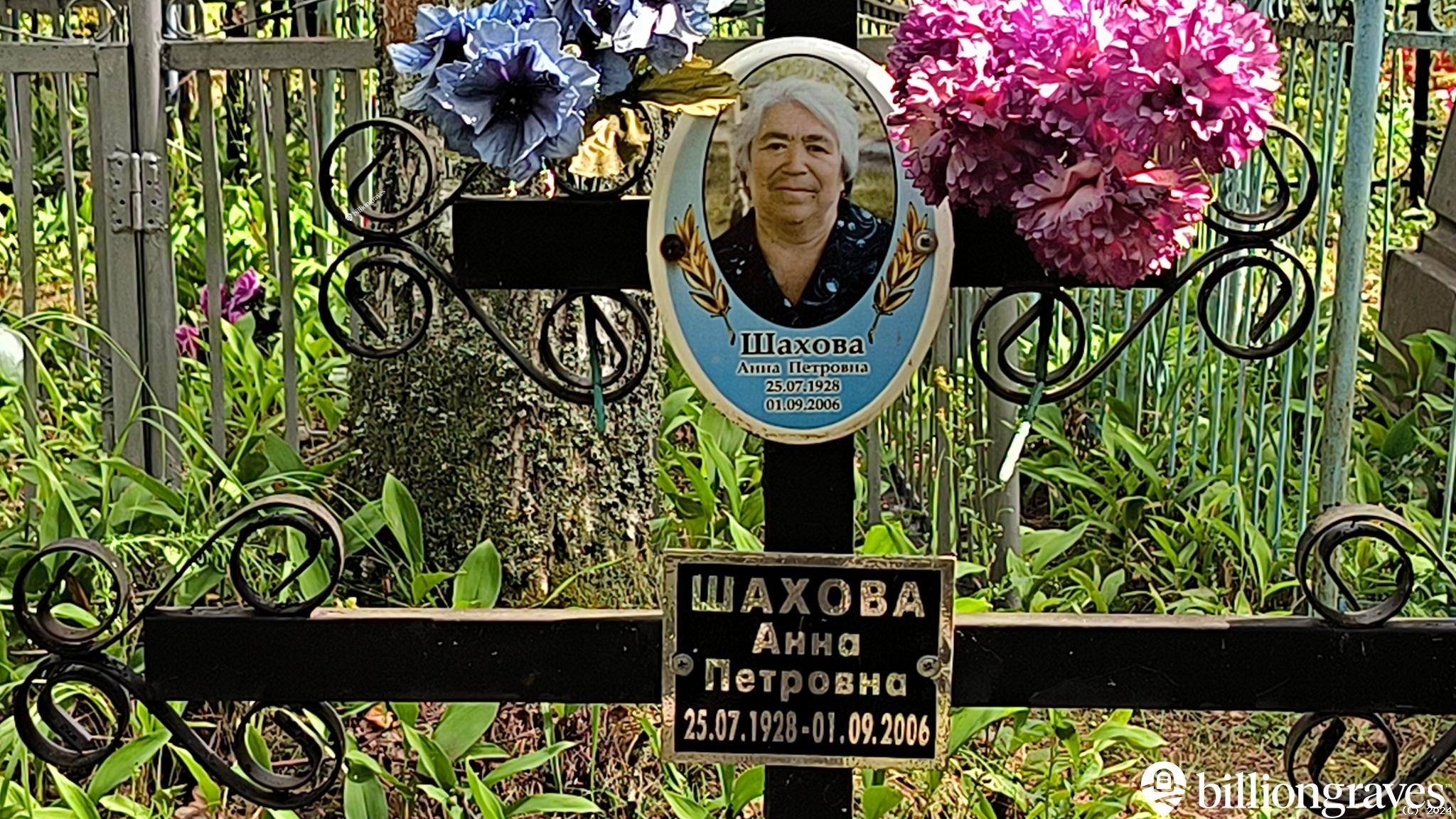 Шахова Анна Петровна