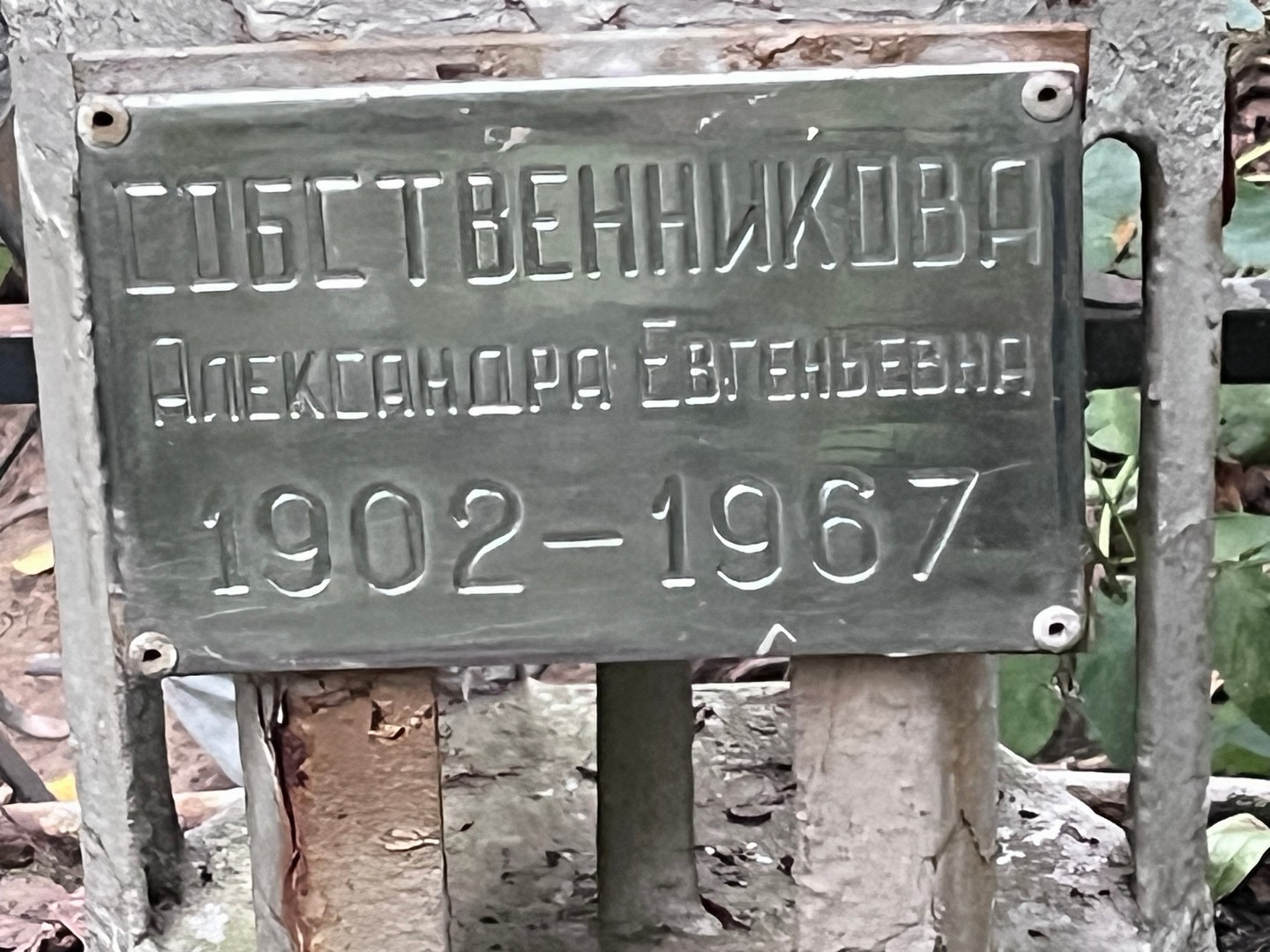 Собственникова Александра Евгеньевна