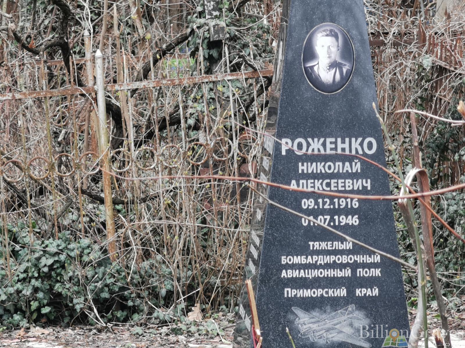 Роженко Николай Алексеевич
