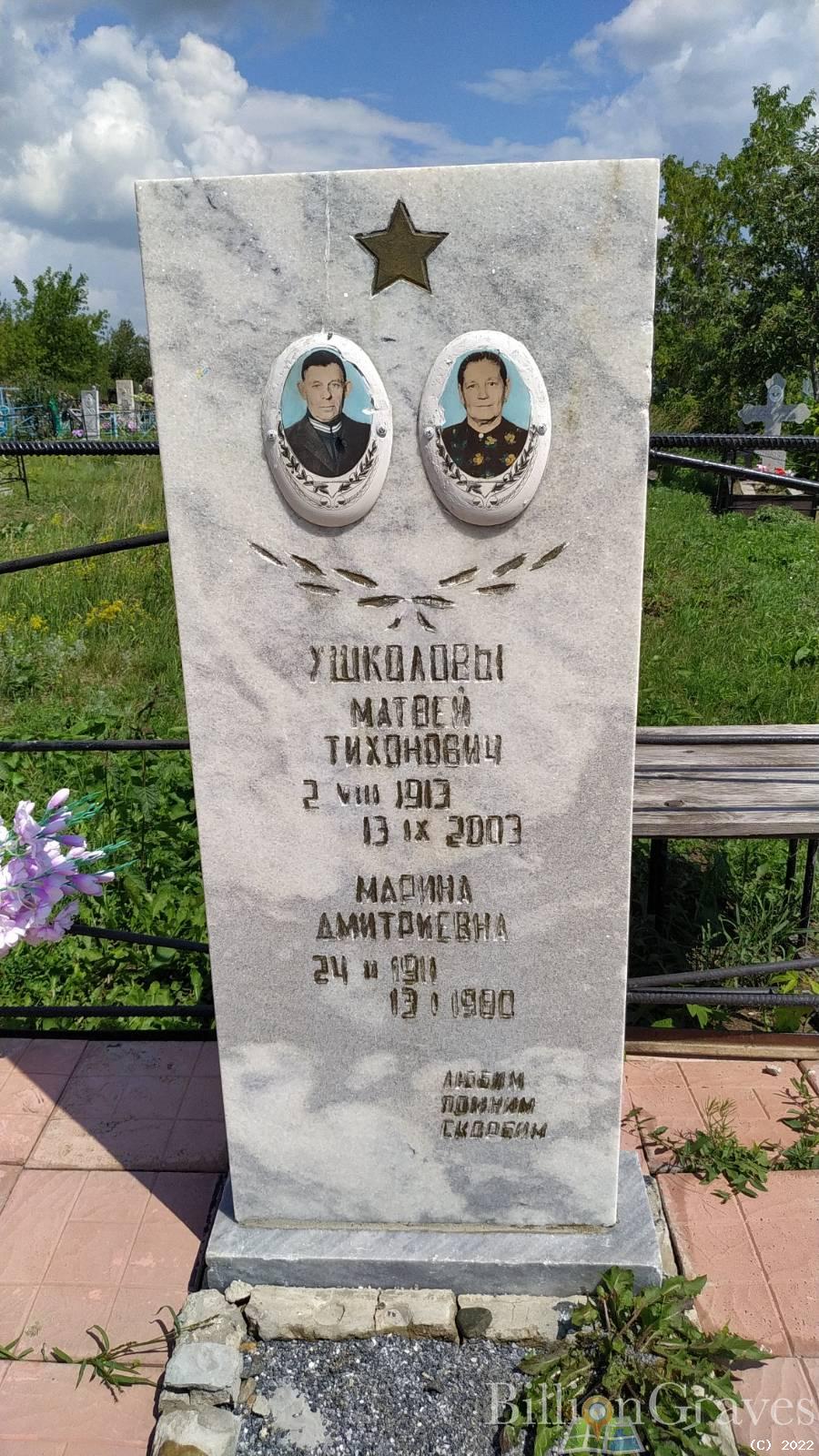 Ушколова Марина Дмитриевна