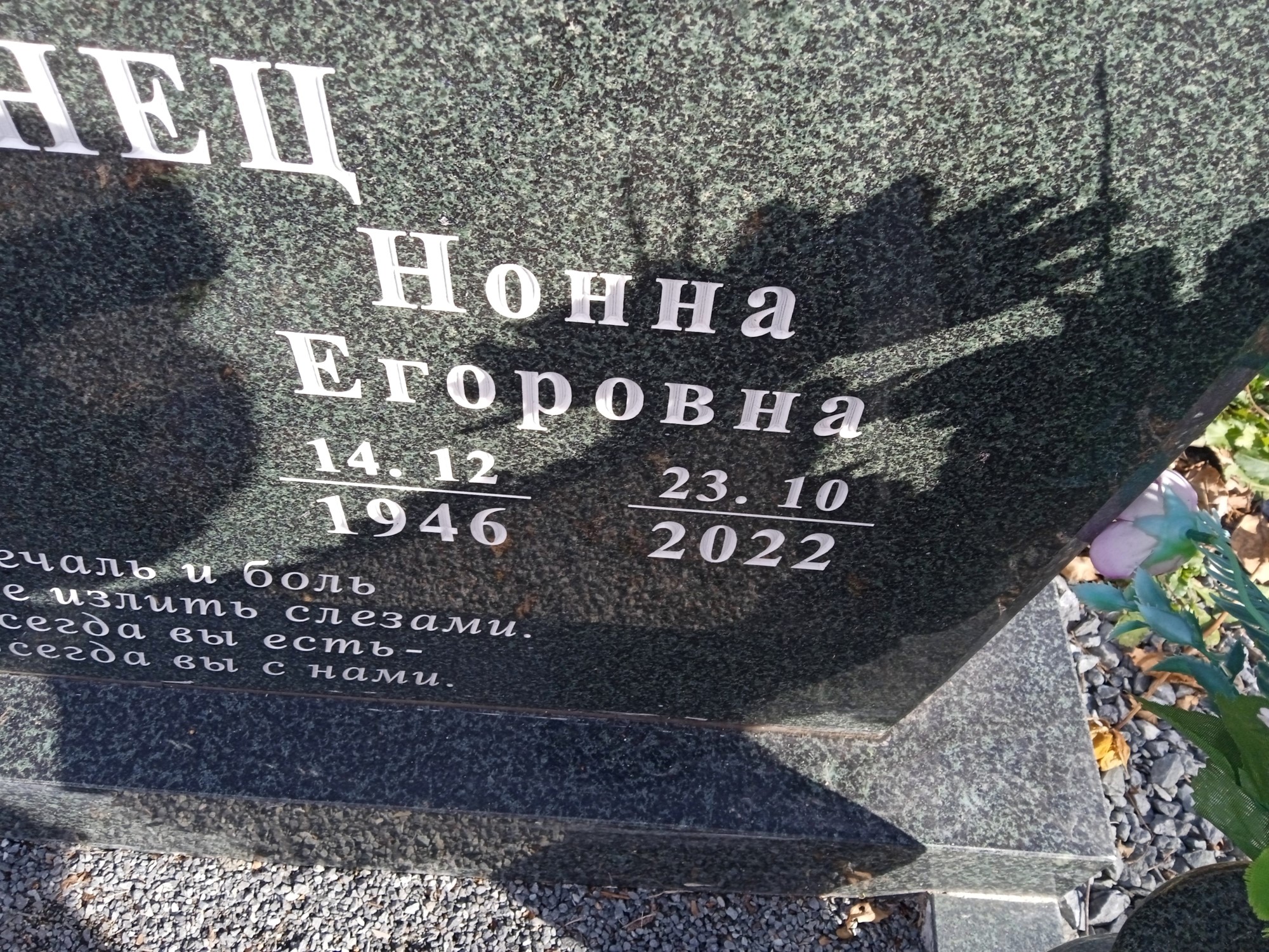 Волынец Нонна Егоровна