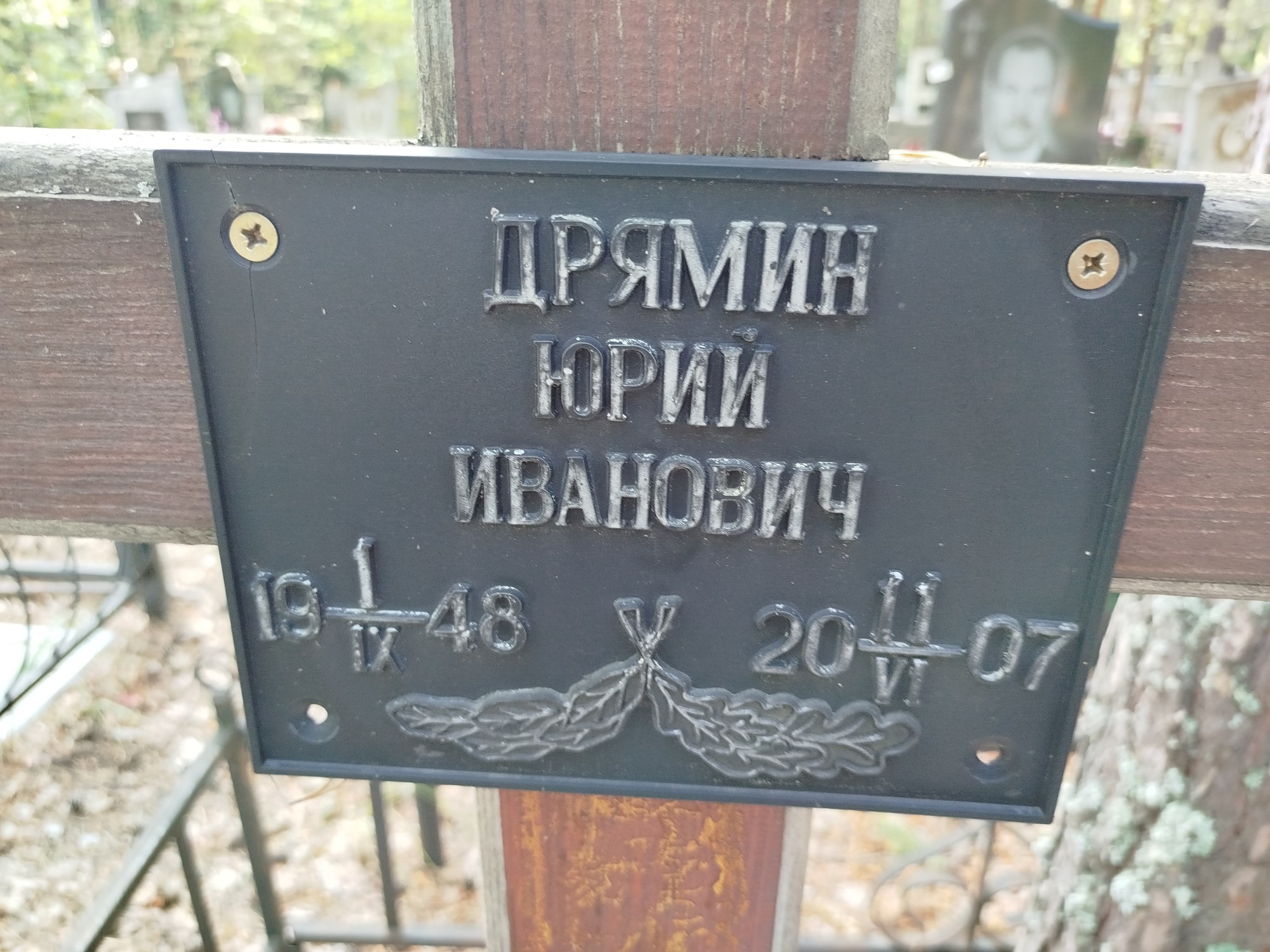 Дрямин Юрий Иванович