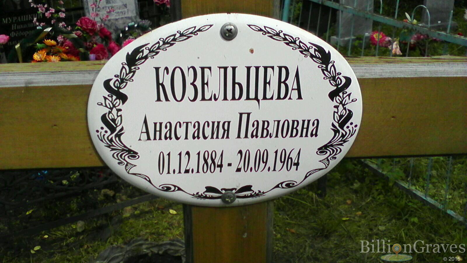 Козельцева Анастасия Павловна