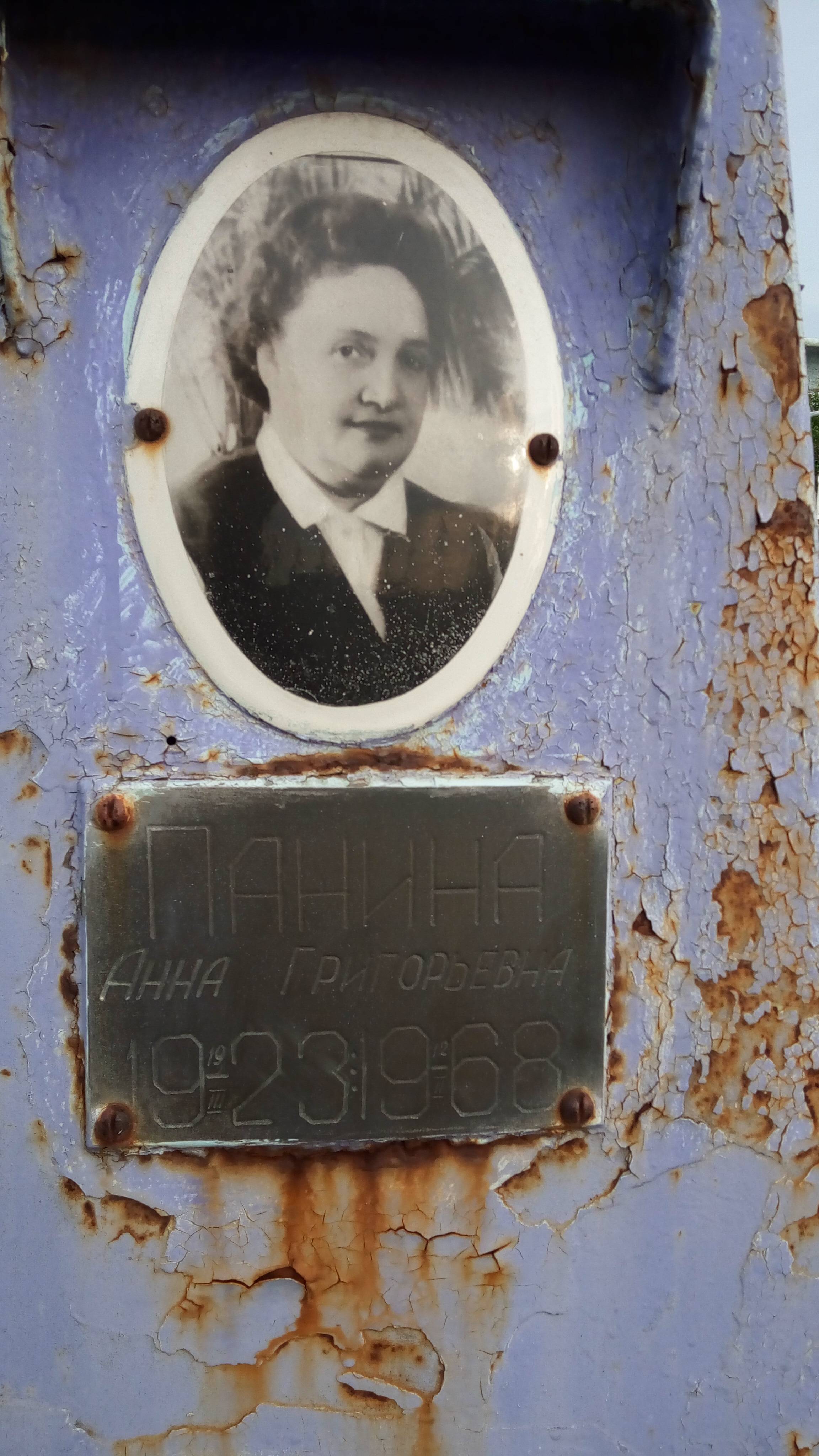 Панина Анна Григорьевна