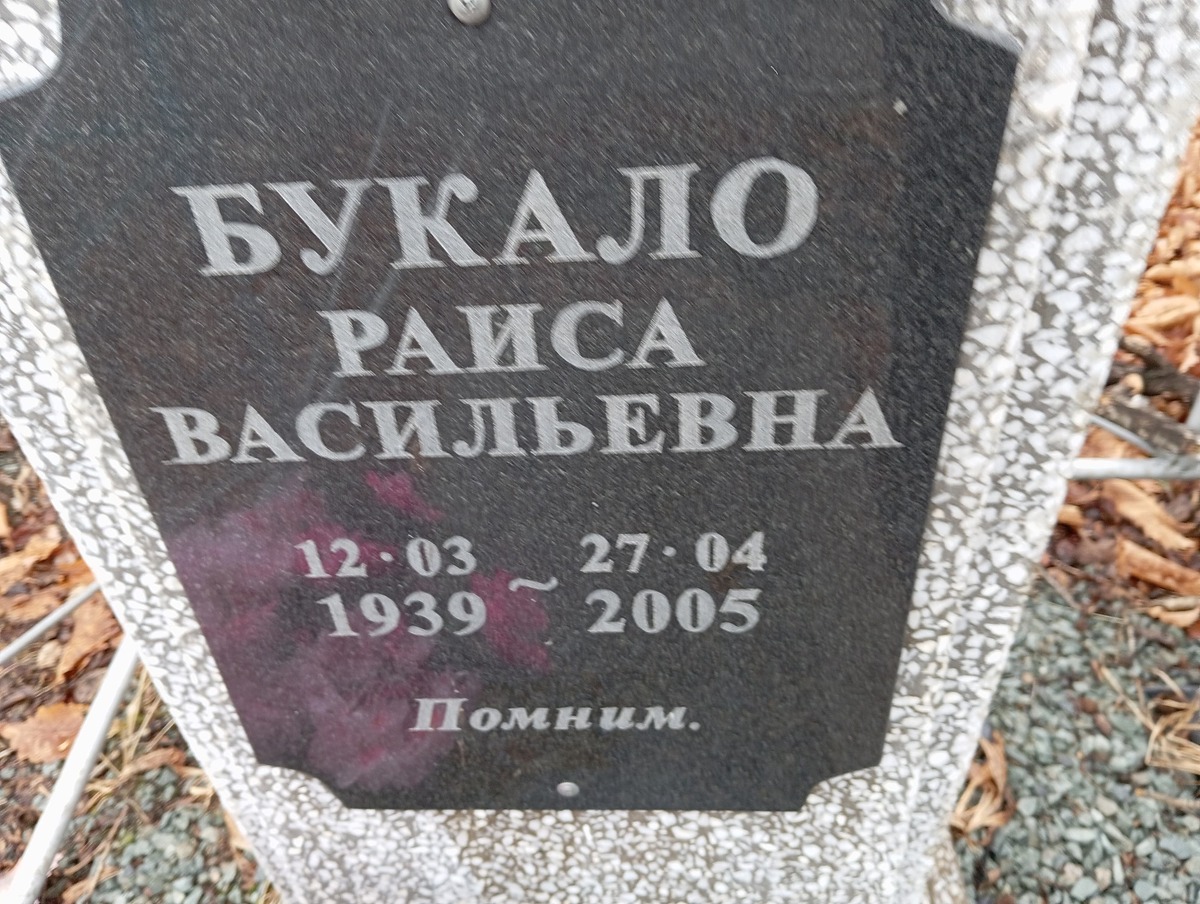 Букало Раиса Васильевна