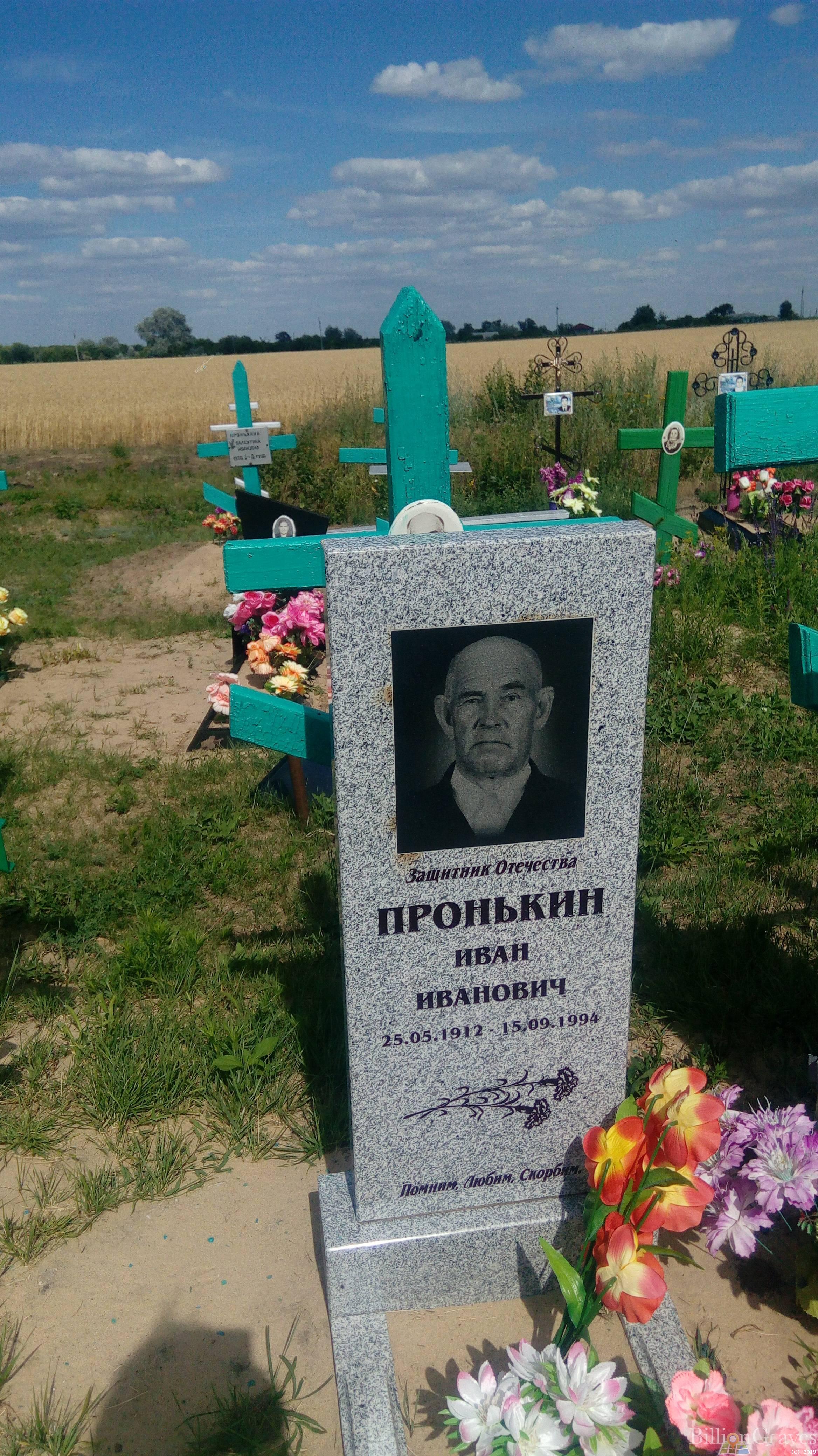 Пронькин Иван Иванович