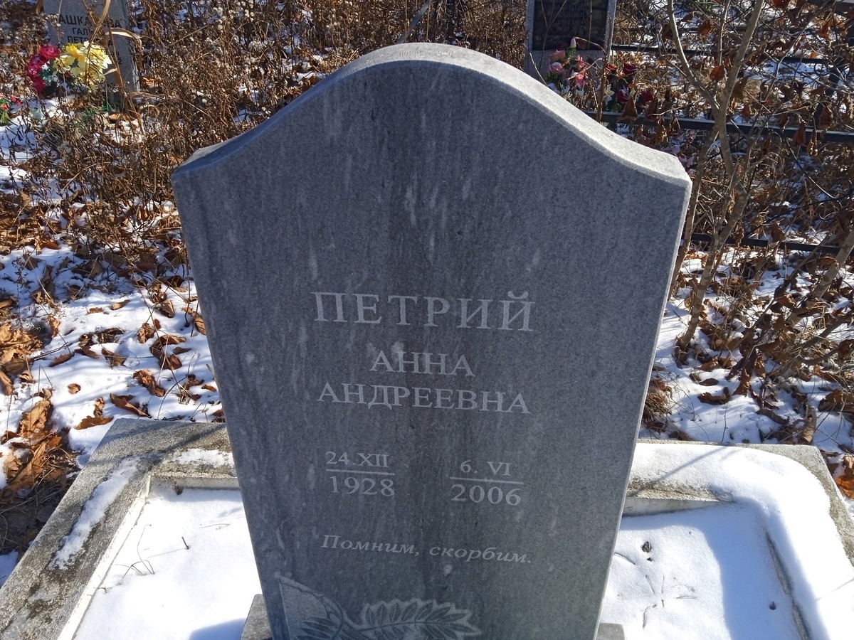 Петрий Анна Андреевна