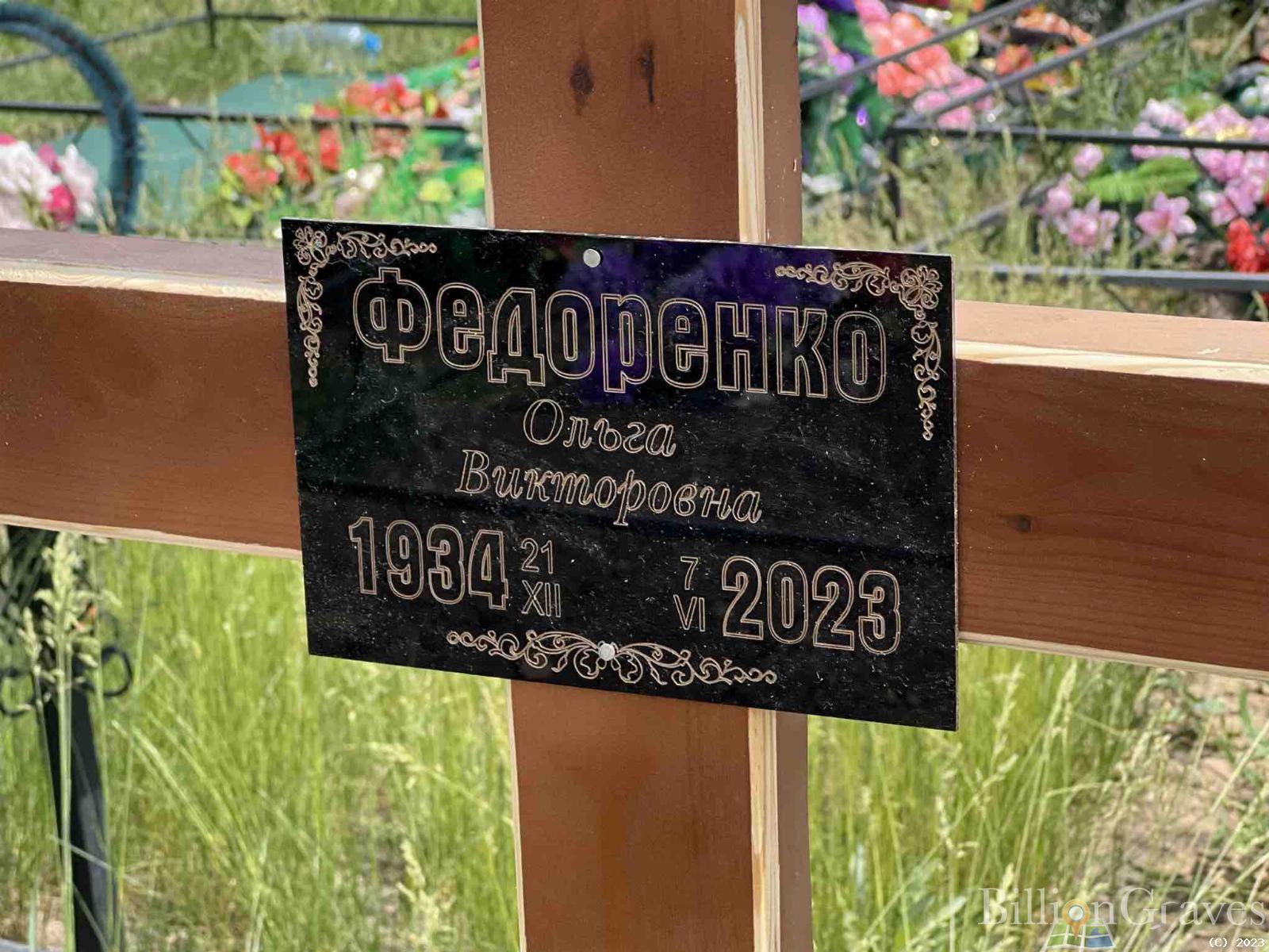 Федоренко Ольга Викторовна