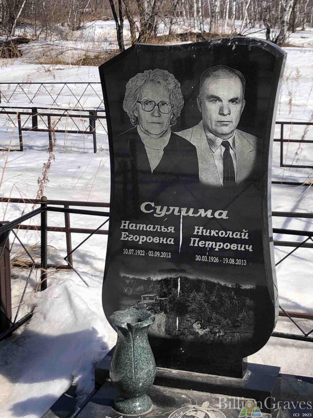 Сулима Наталья Егоровна