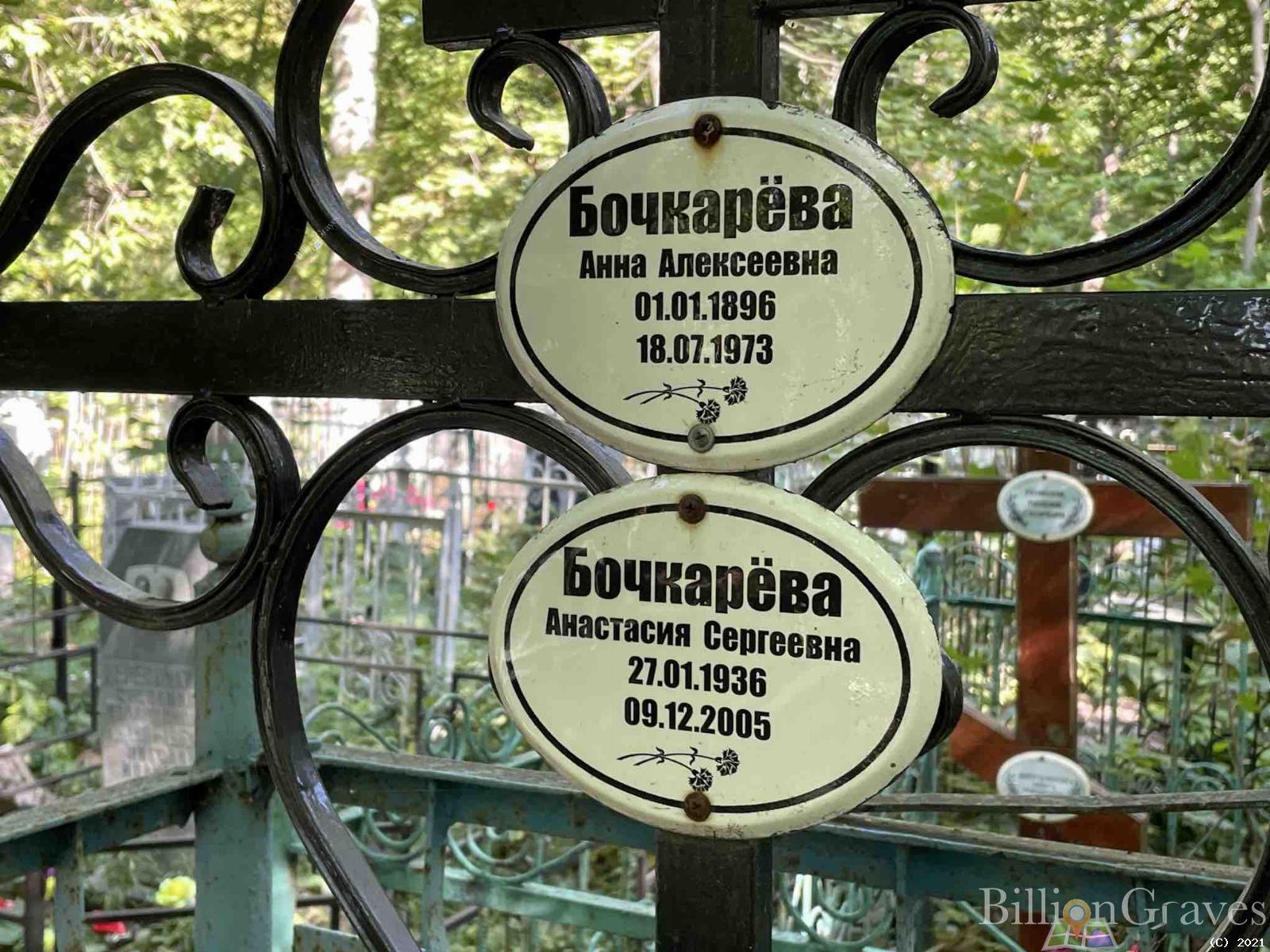 Бочкарева Анастасия Сергеевна
