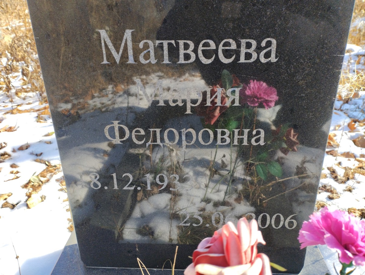 Матвеева Мария Федоровна