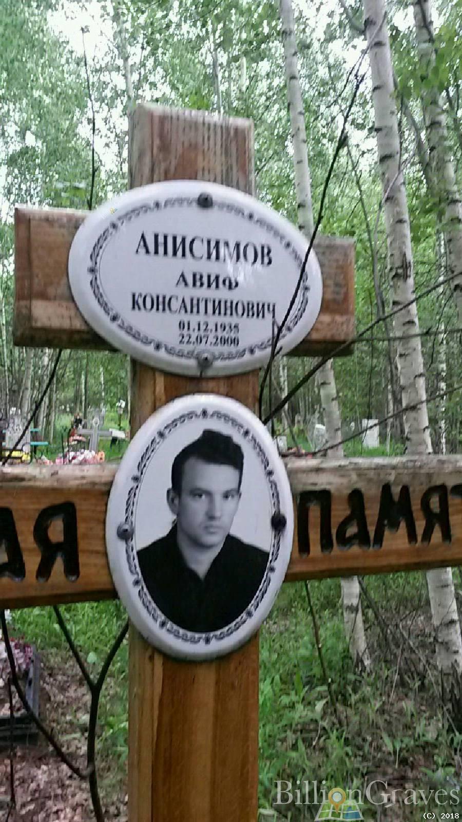 Анисимов Авиф Консантинович