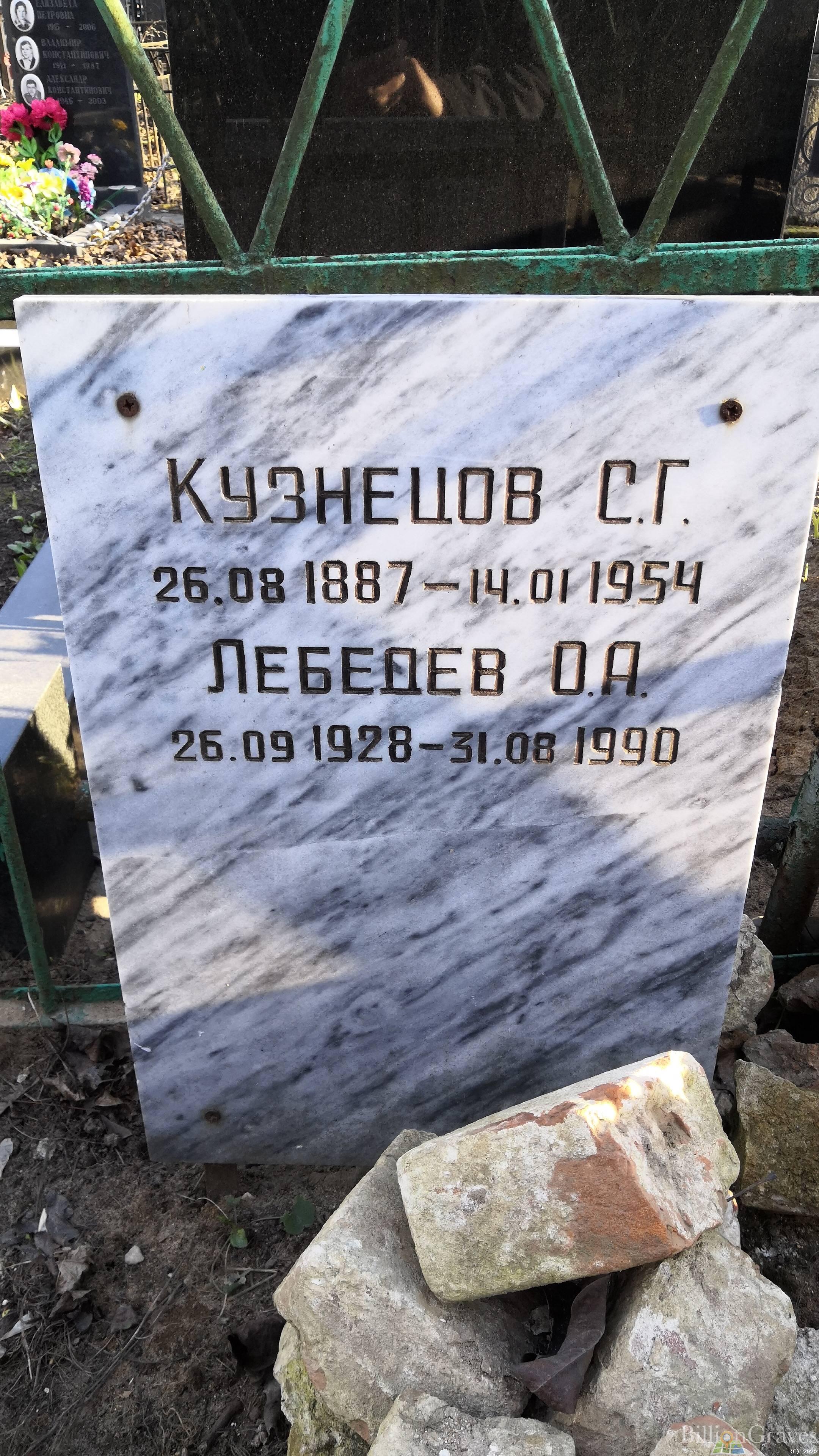 Кузнецов С. Г.