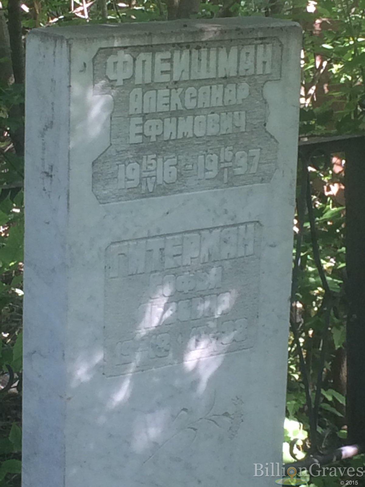 Флеишман Александр Ефимович