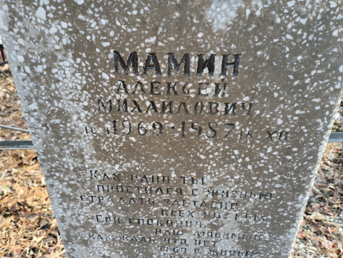 Мамин Алексей Михайлович