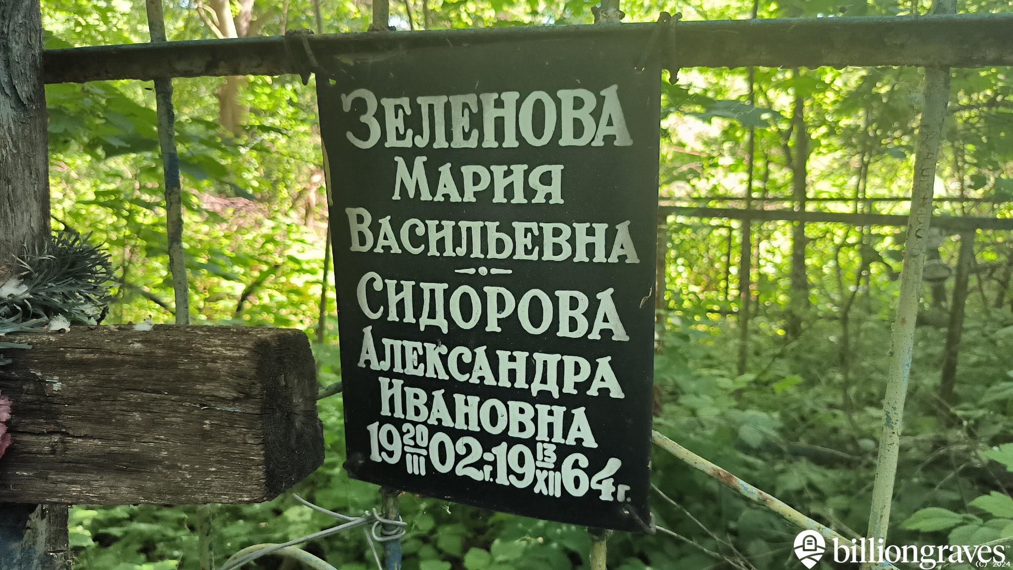 Сидорова Александра Ивановна