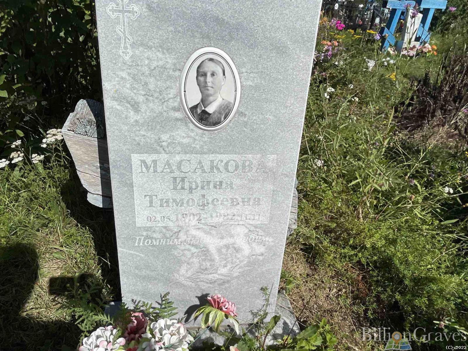 Масакова Ирина Тимофеевна