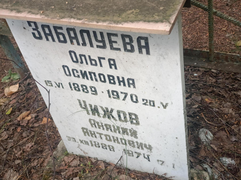 Забалуева Ольга Осиповна