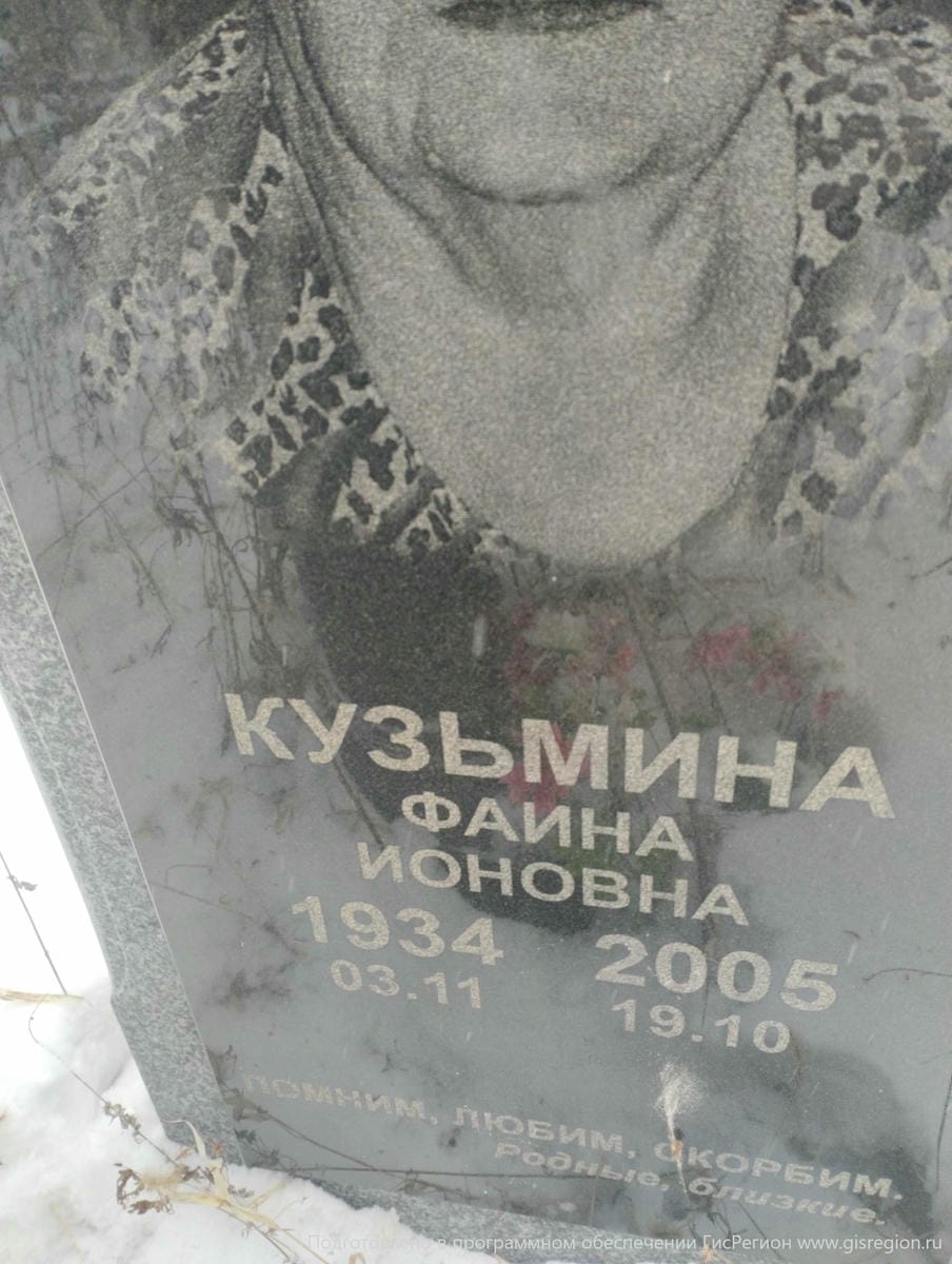 Кузьмина Фаина Ионовна