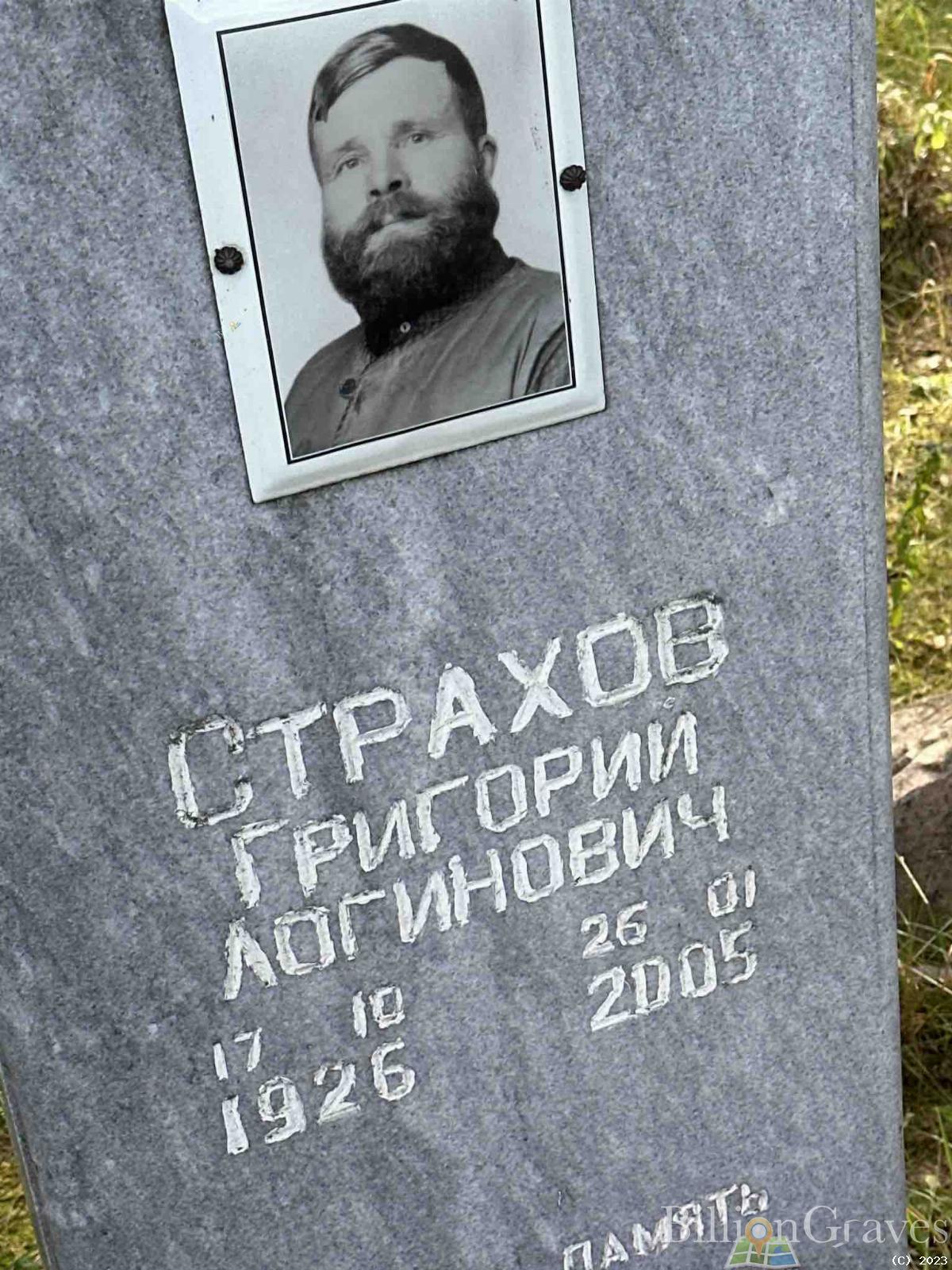 Страхов Григорий Логинович