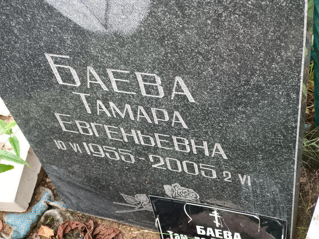 Баева Тамара Евгеньевна