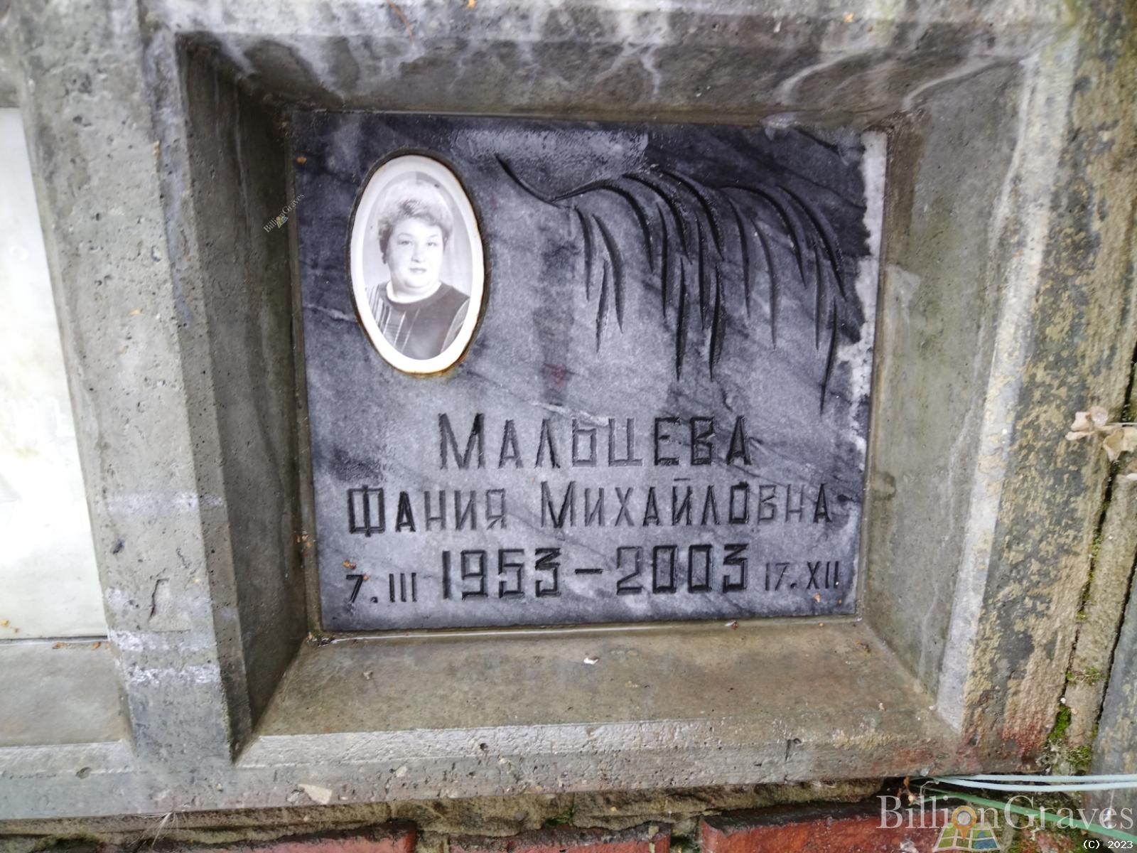 Мальцева Фания Михайловна