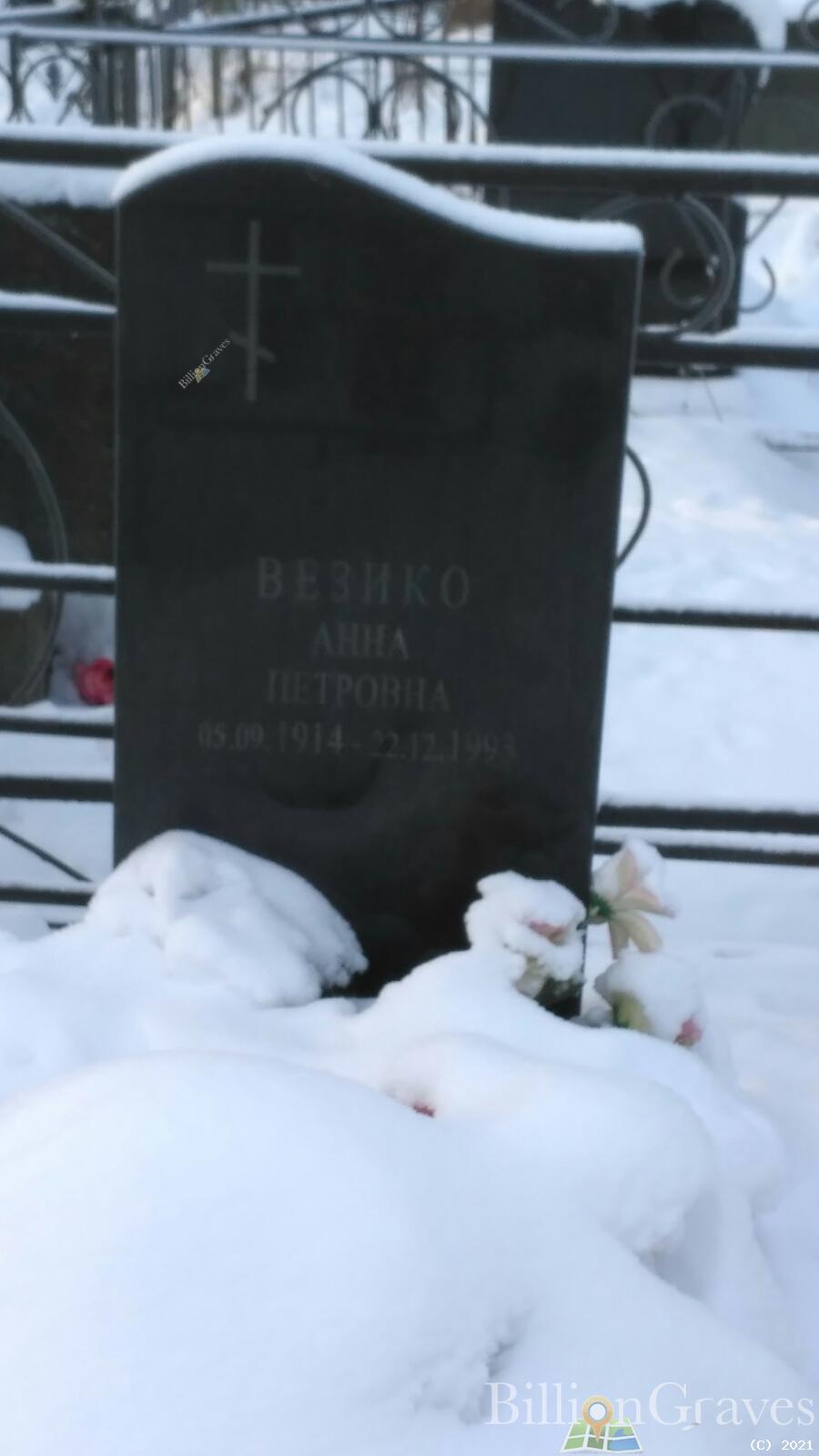 Везико Анна Петровна