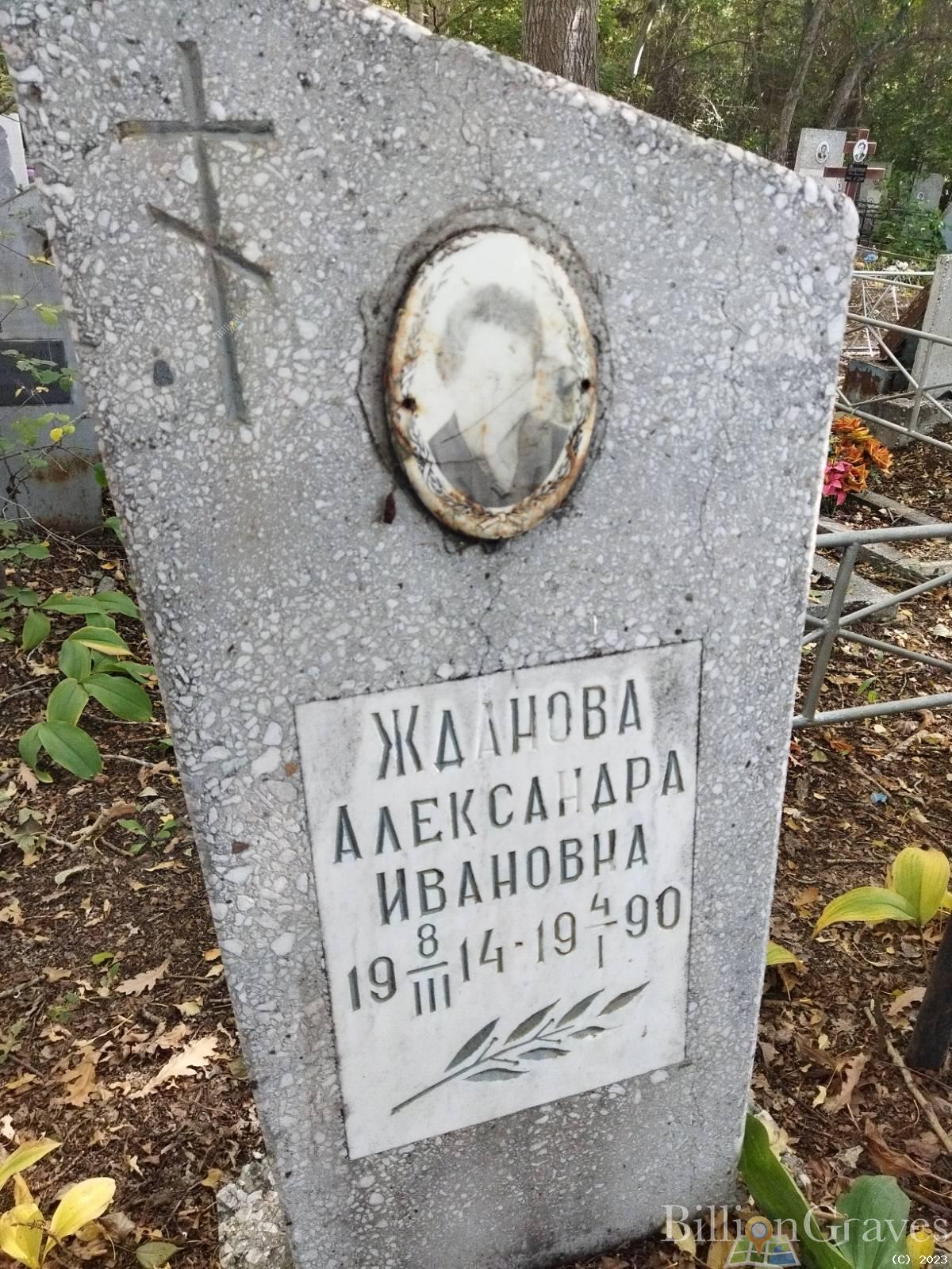 Жданова Александра Ивановна