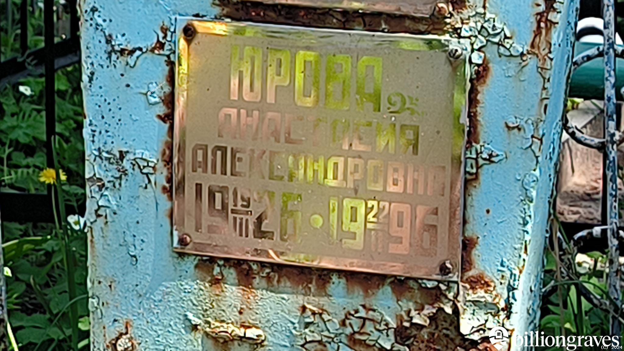 Юрова Анастасия Александровна