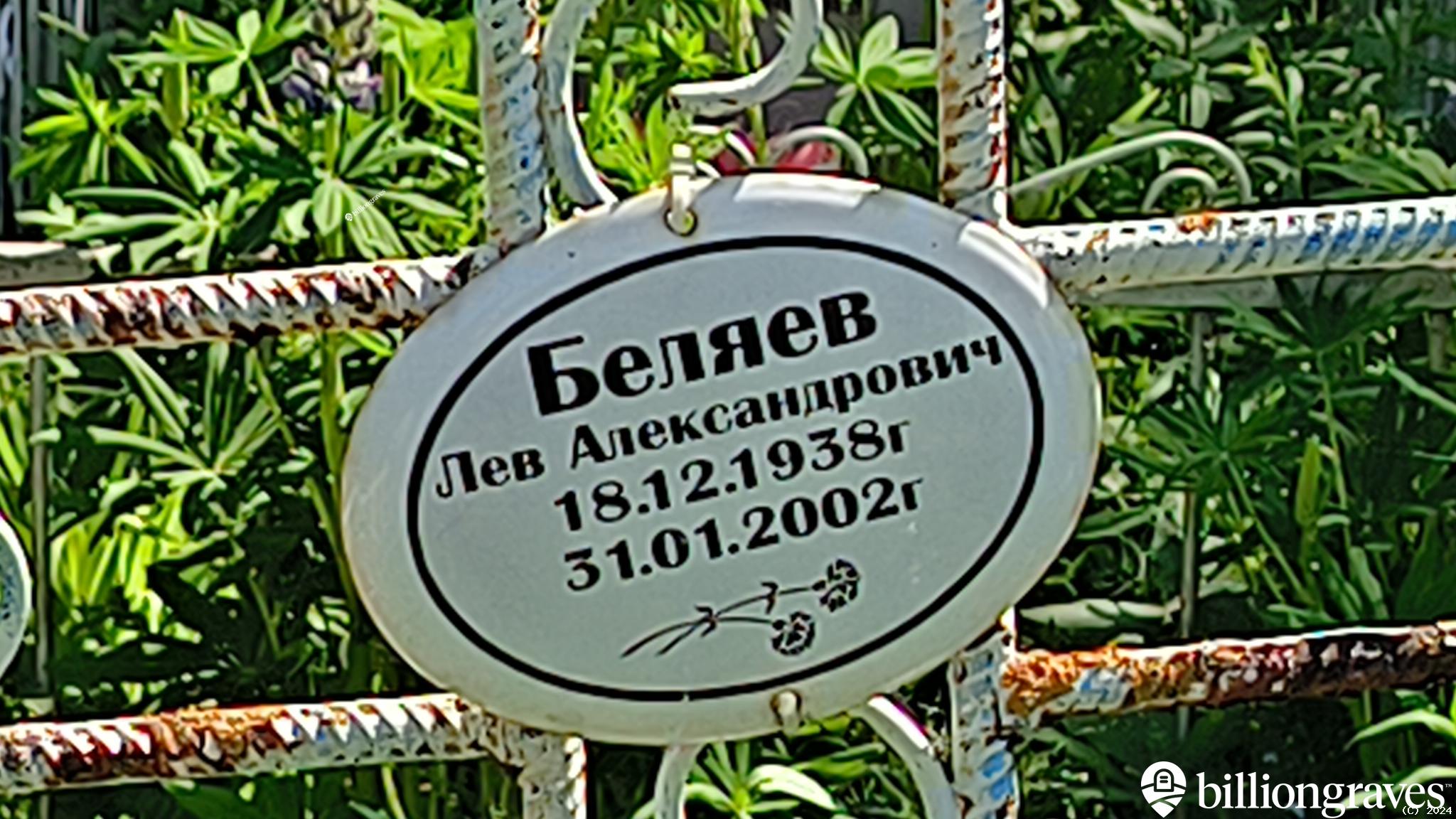 Беляев Лев Александрович