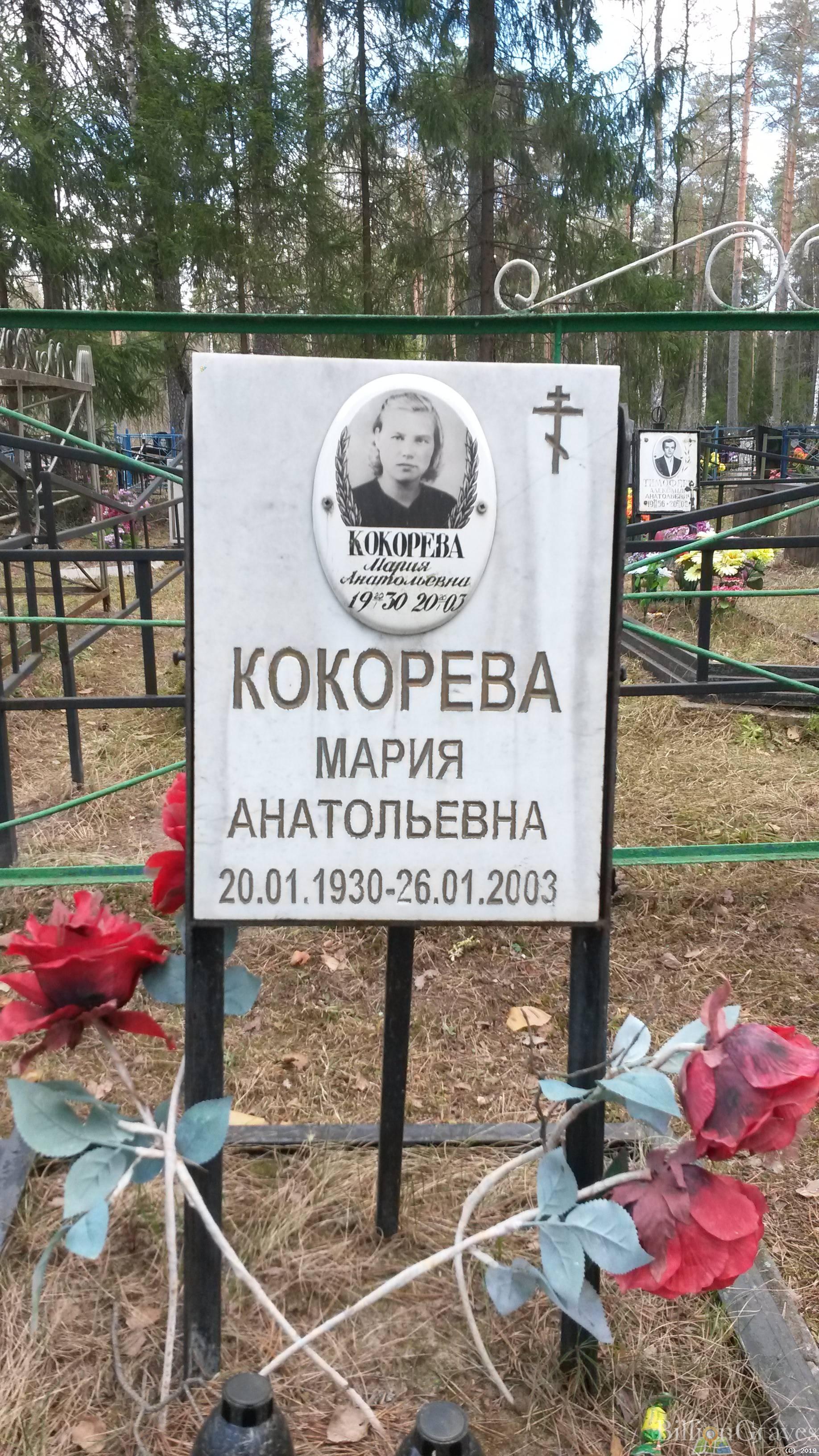Кокорева Мария Анатольевна