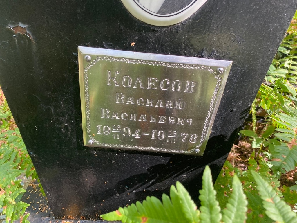 Колесов Василий Васильевич