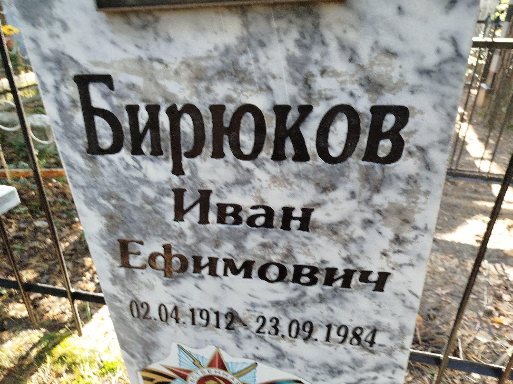 Бирюков Иван Ефимович
