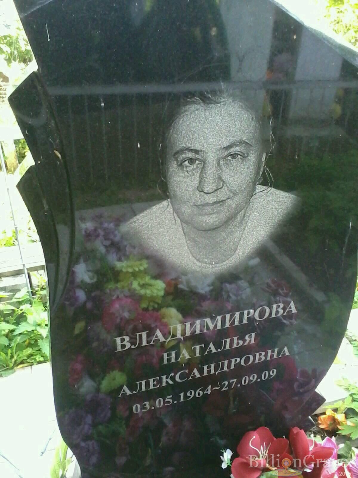 Владимирова Наталья Александровна