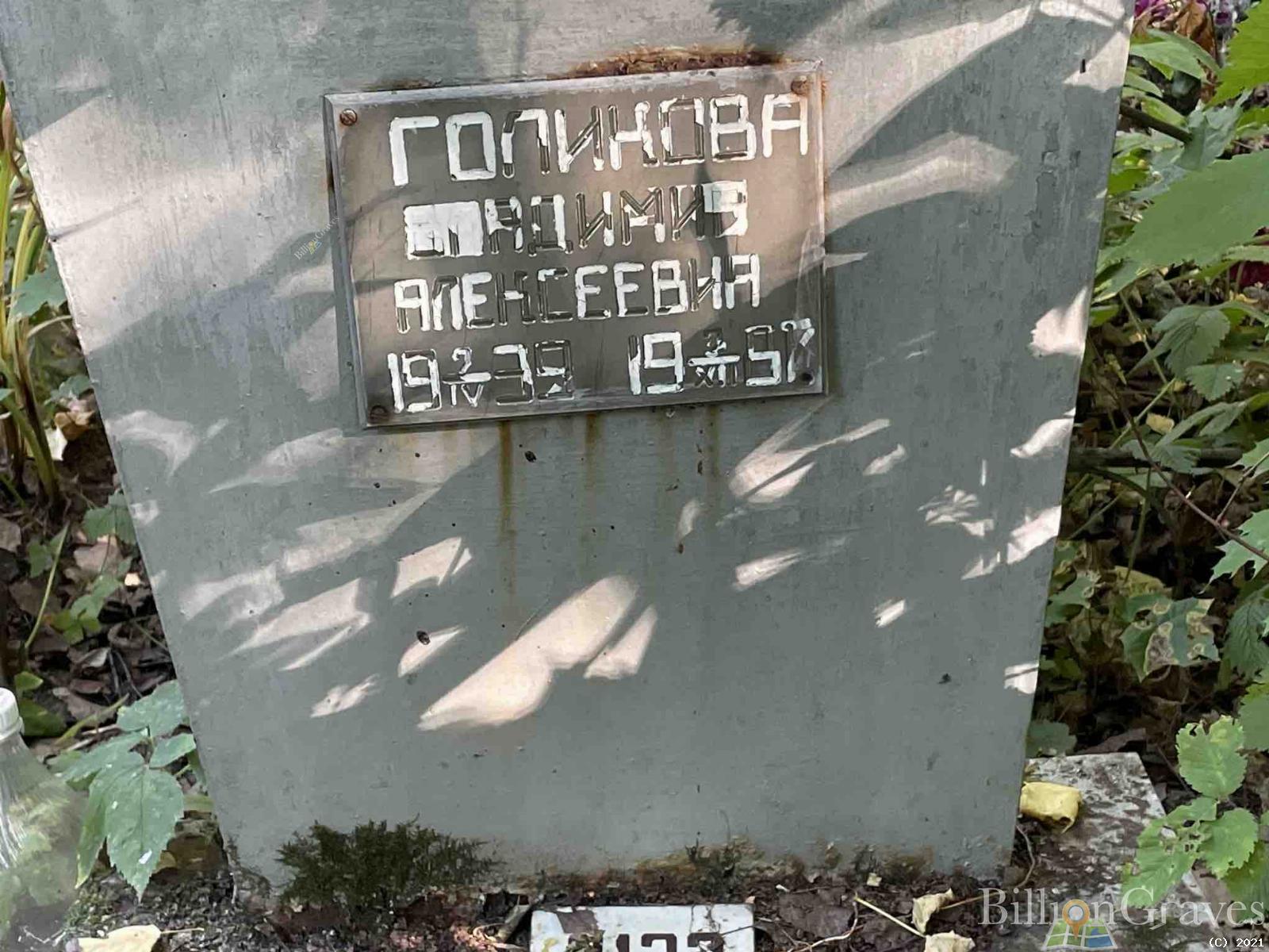 Голиков Владимир Алексеевич