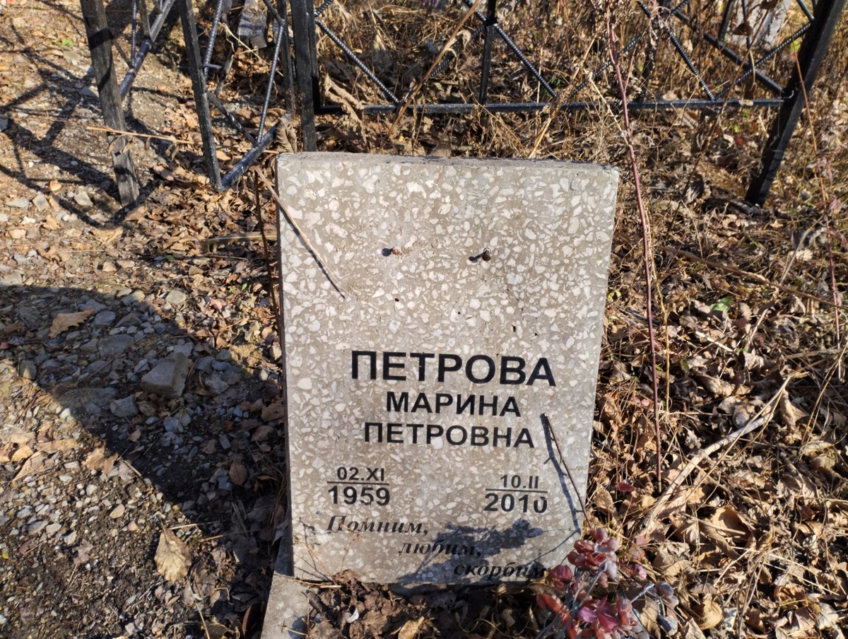 Петрова Марина Петровна