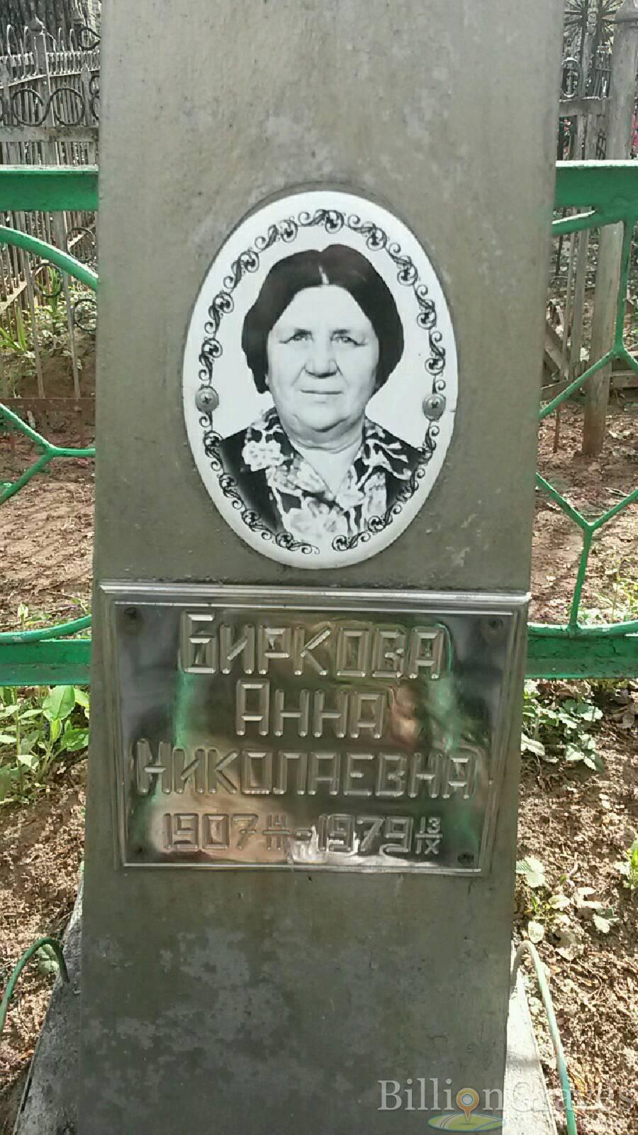 Биркова Анна Николаевна