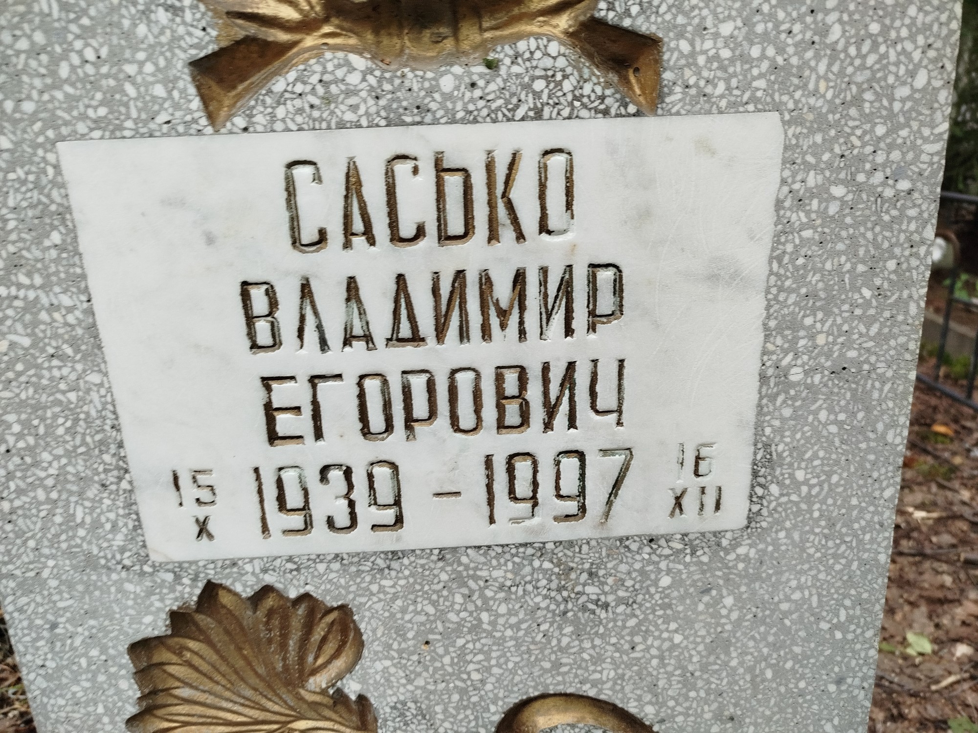 Сасько Владимир Егорович