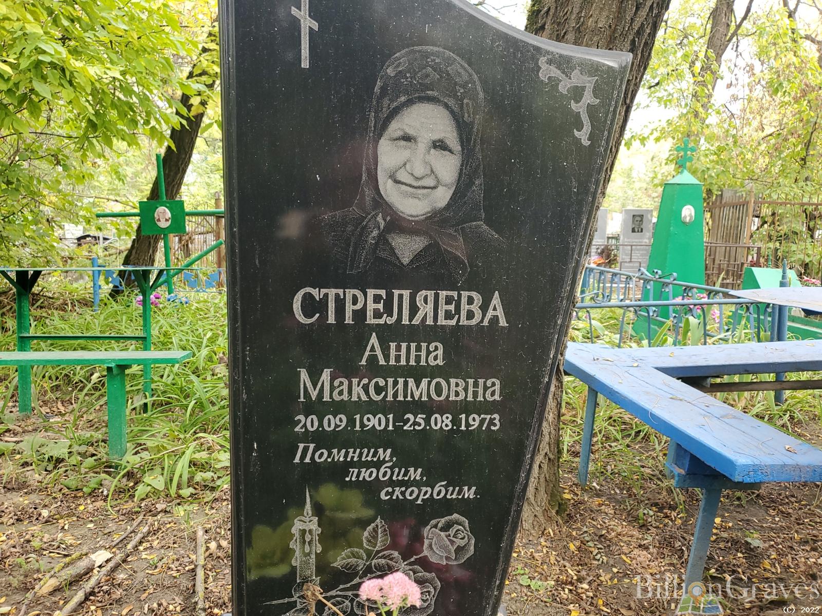 Стреляева Анна Максимовна