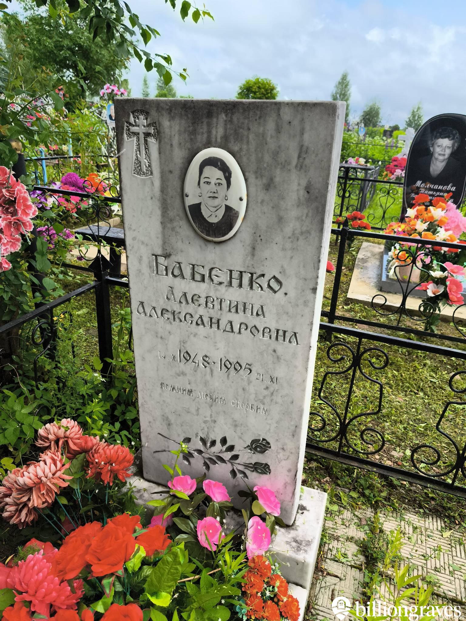Бабенко Алевтина Александровна