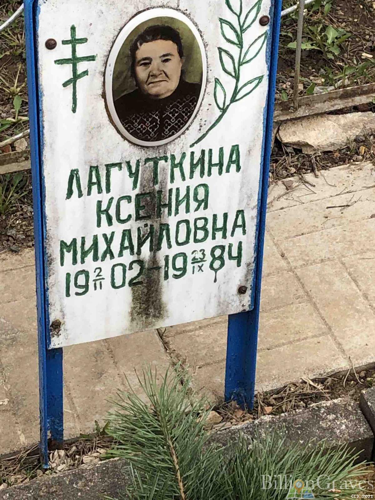 Лагуткина Ксения Михайловна