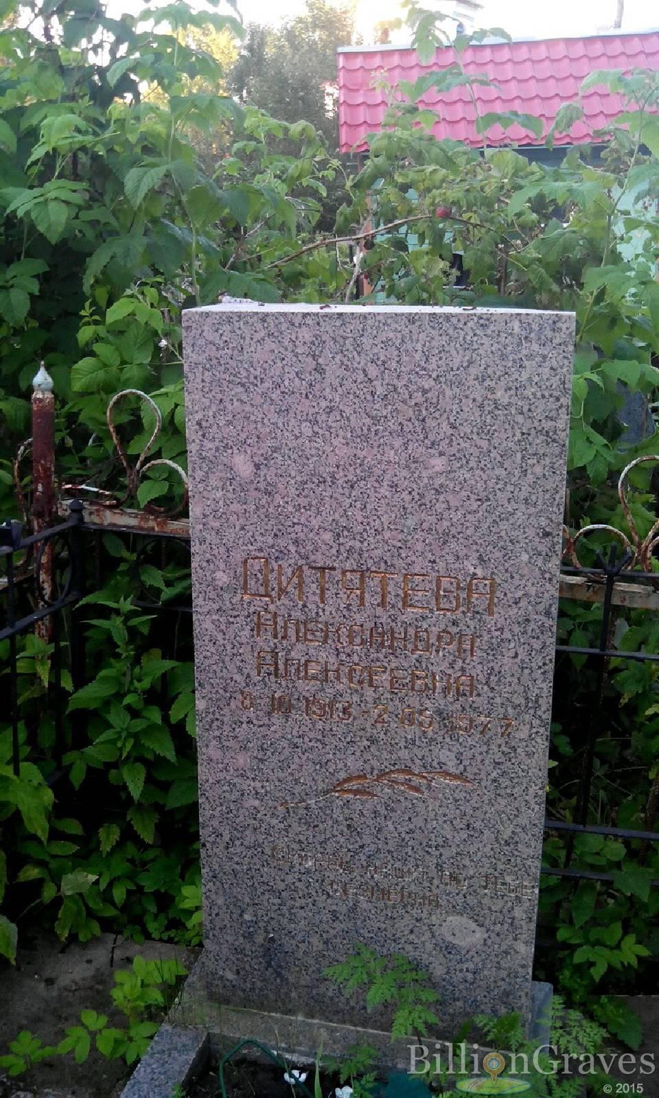 Дитятева Александра Алексеевна