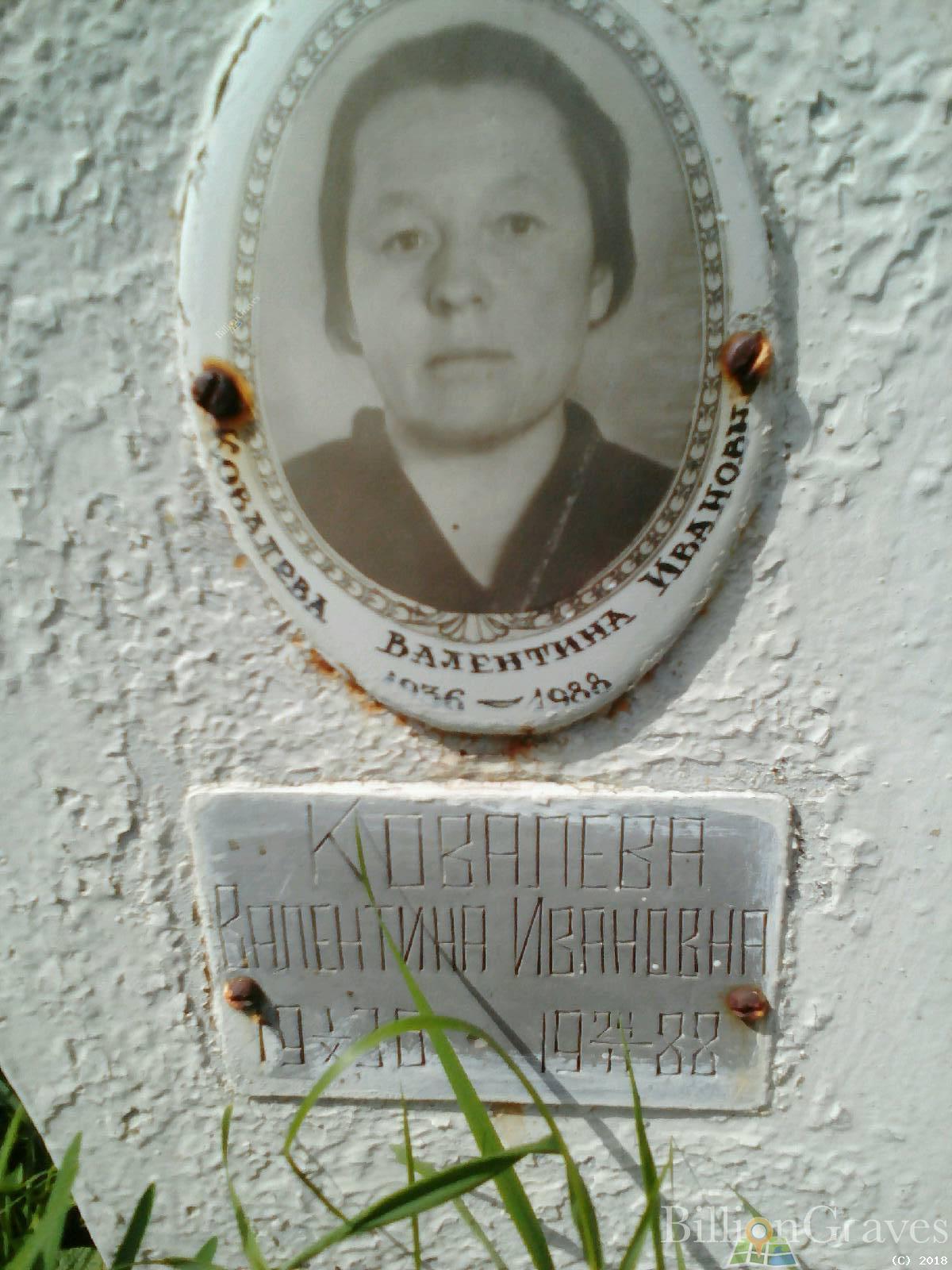 Ковалева Валентина Ивановна