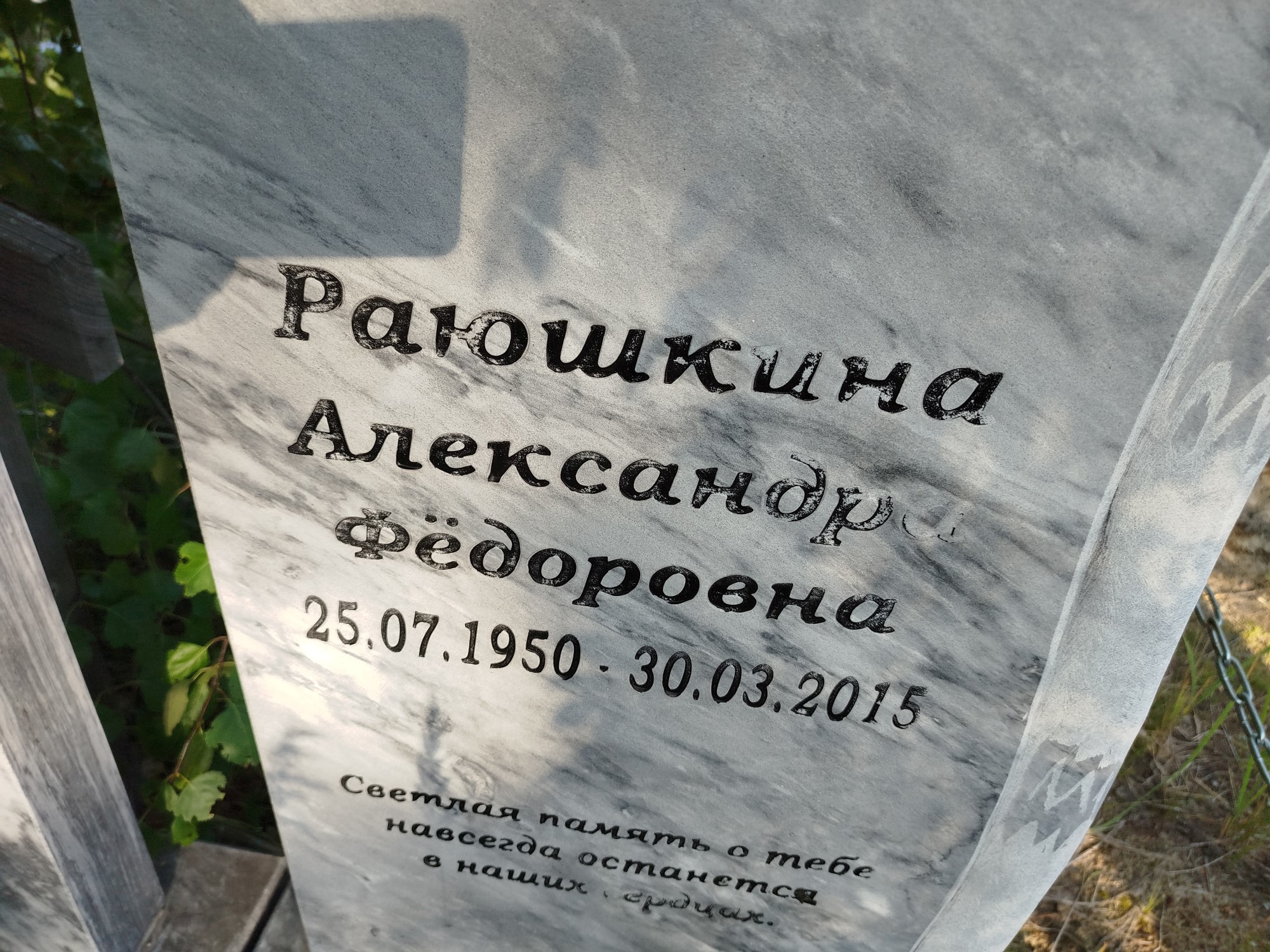 Раюшкина Александра Федоровна