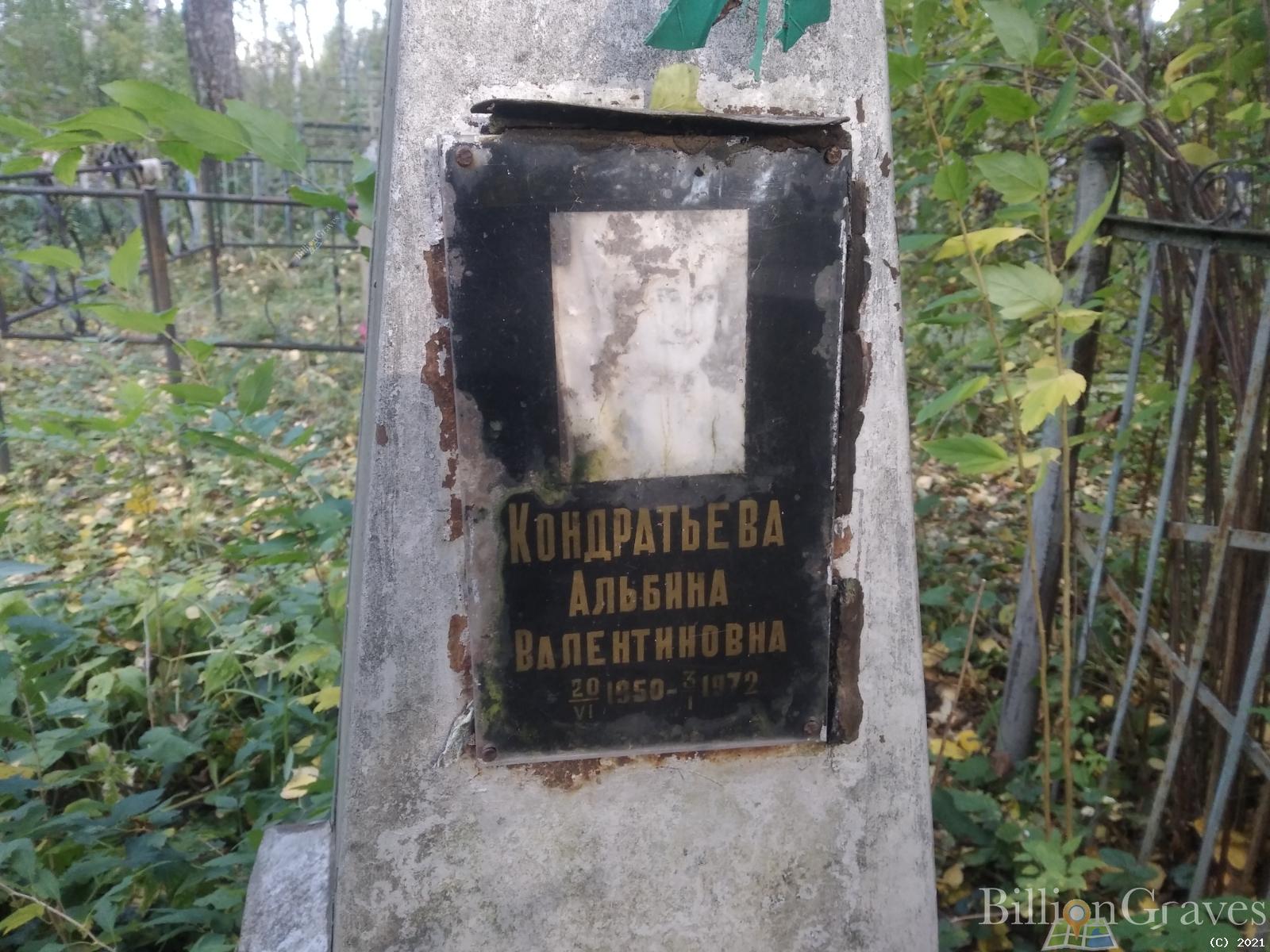 Кондратьева Альбина Валентиновна