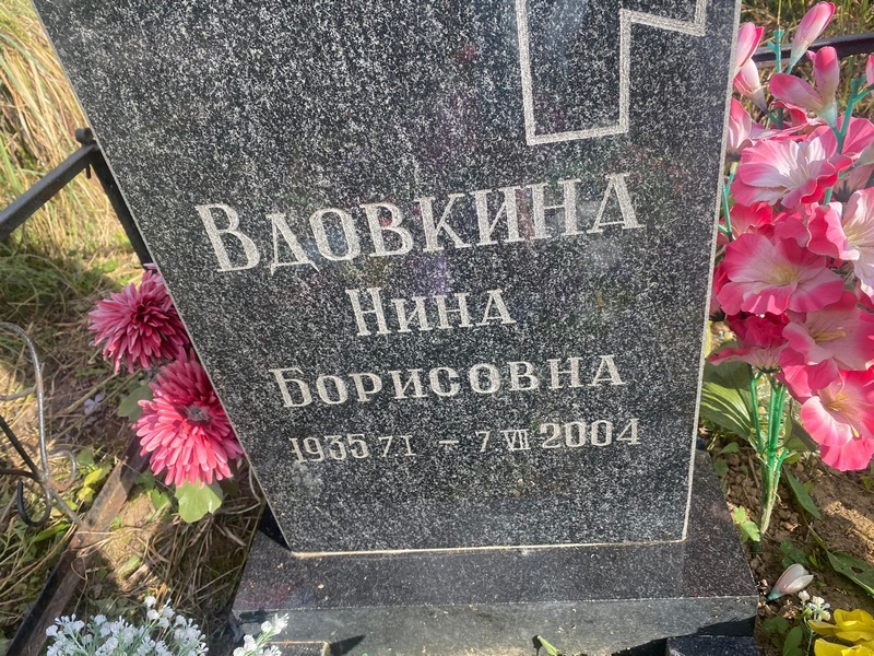 Вдовкина